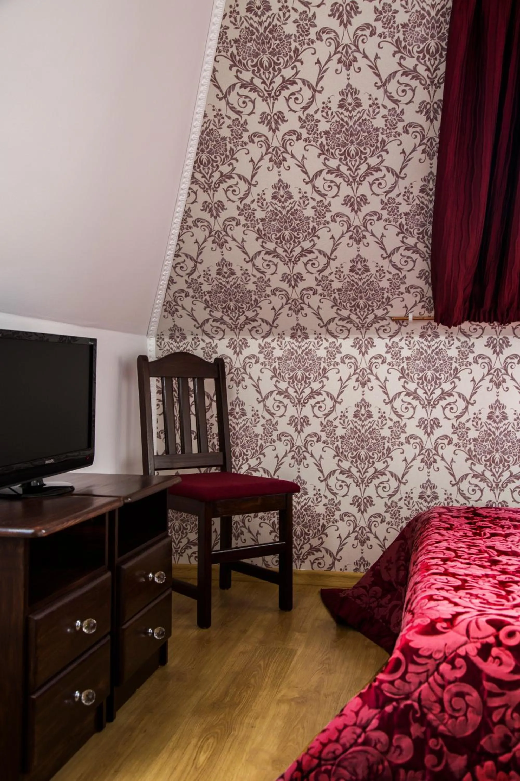 Bed in Pensjonat Hagi