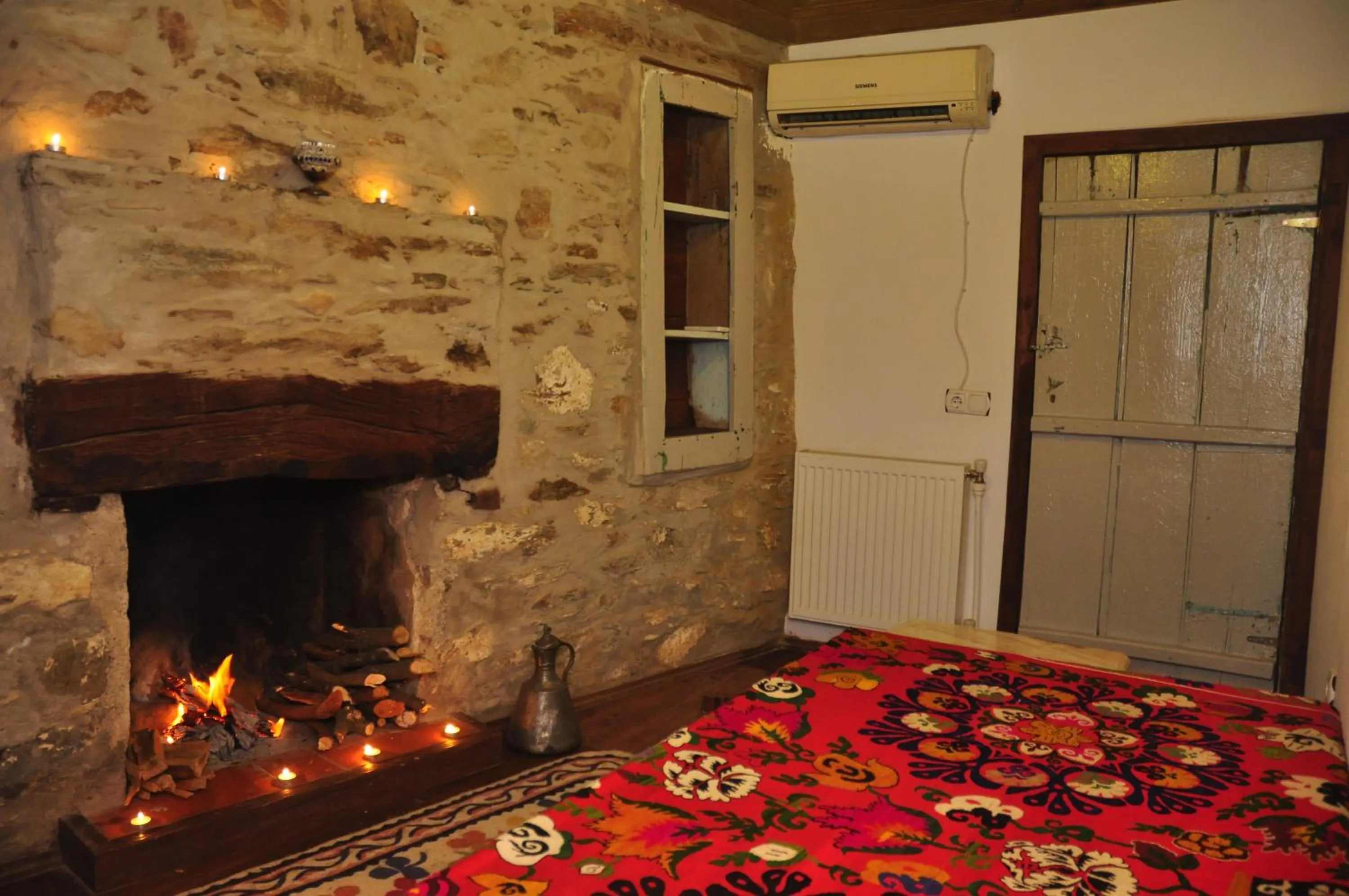 Decorative detail in Kirkinca Hotel