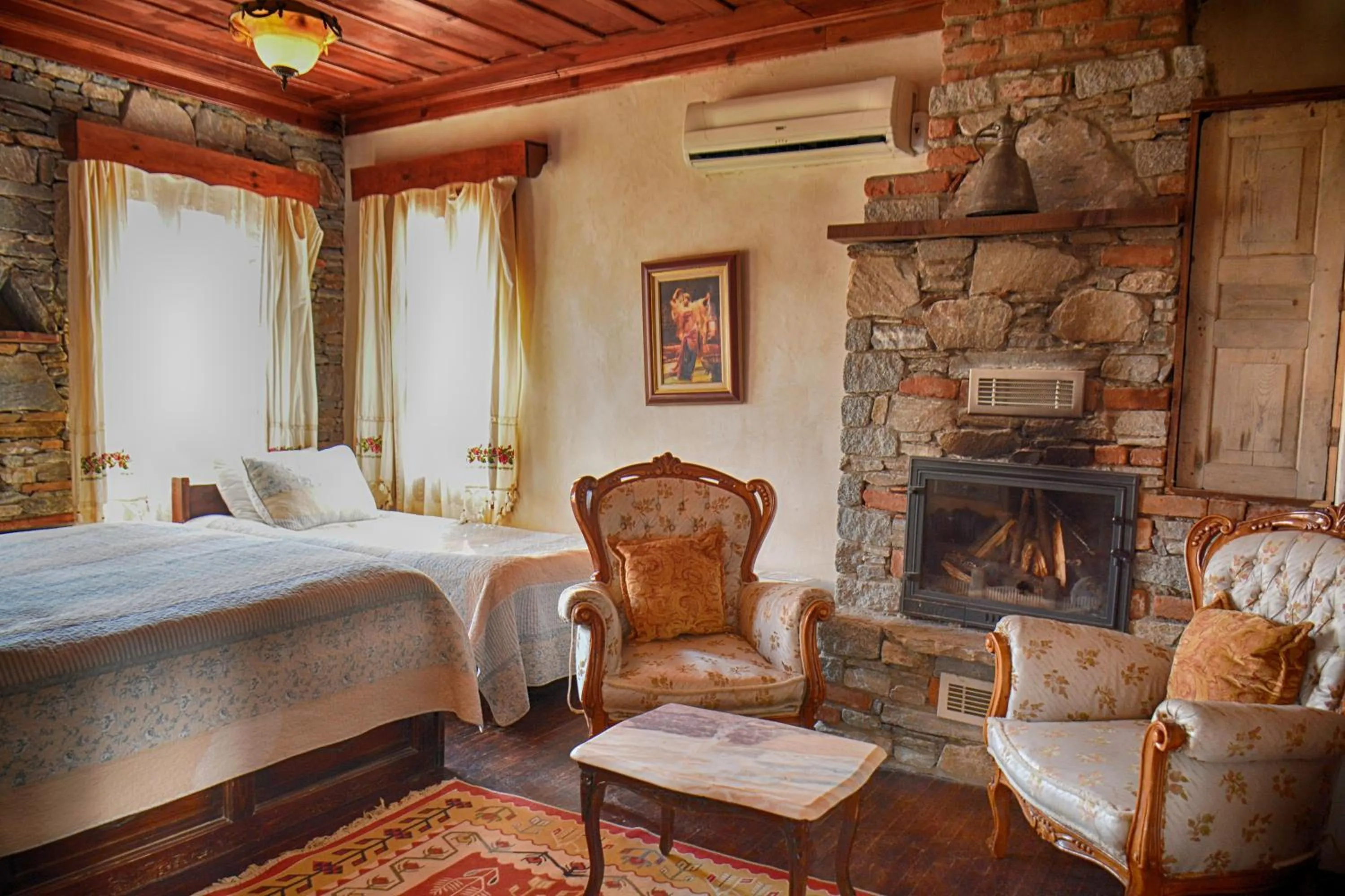 Decorative detail in Kirkinca Hotel