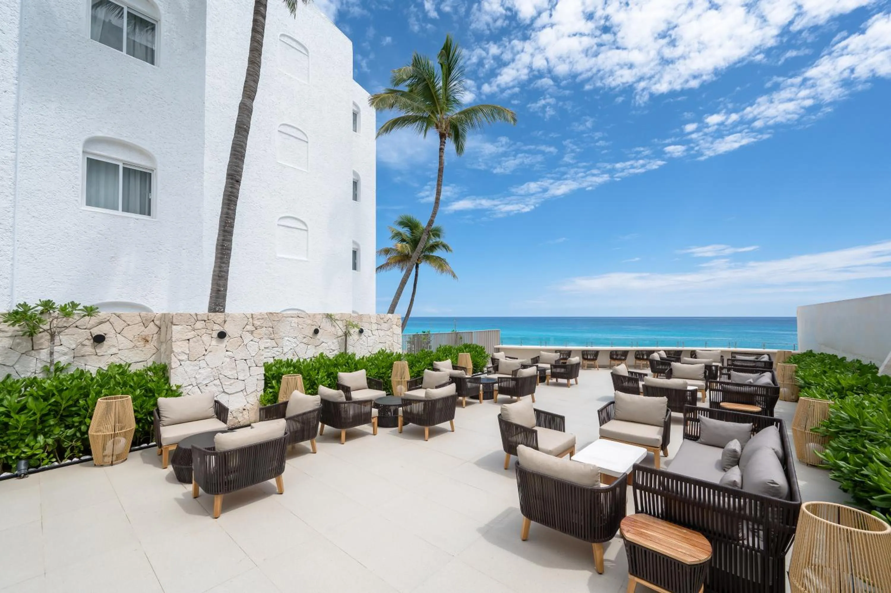 Balcony/Terrace in GR Solaris Caribe Adults Only - All Inclusive