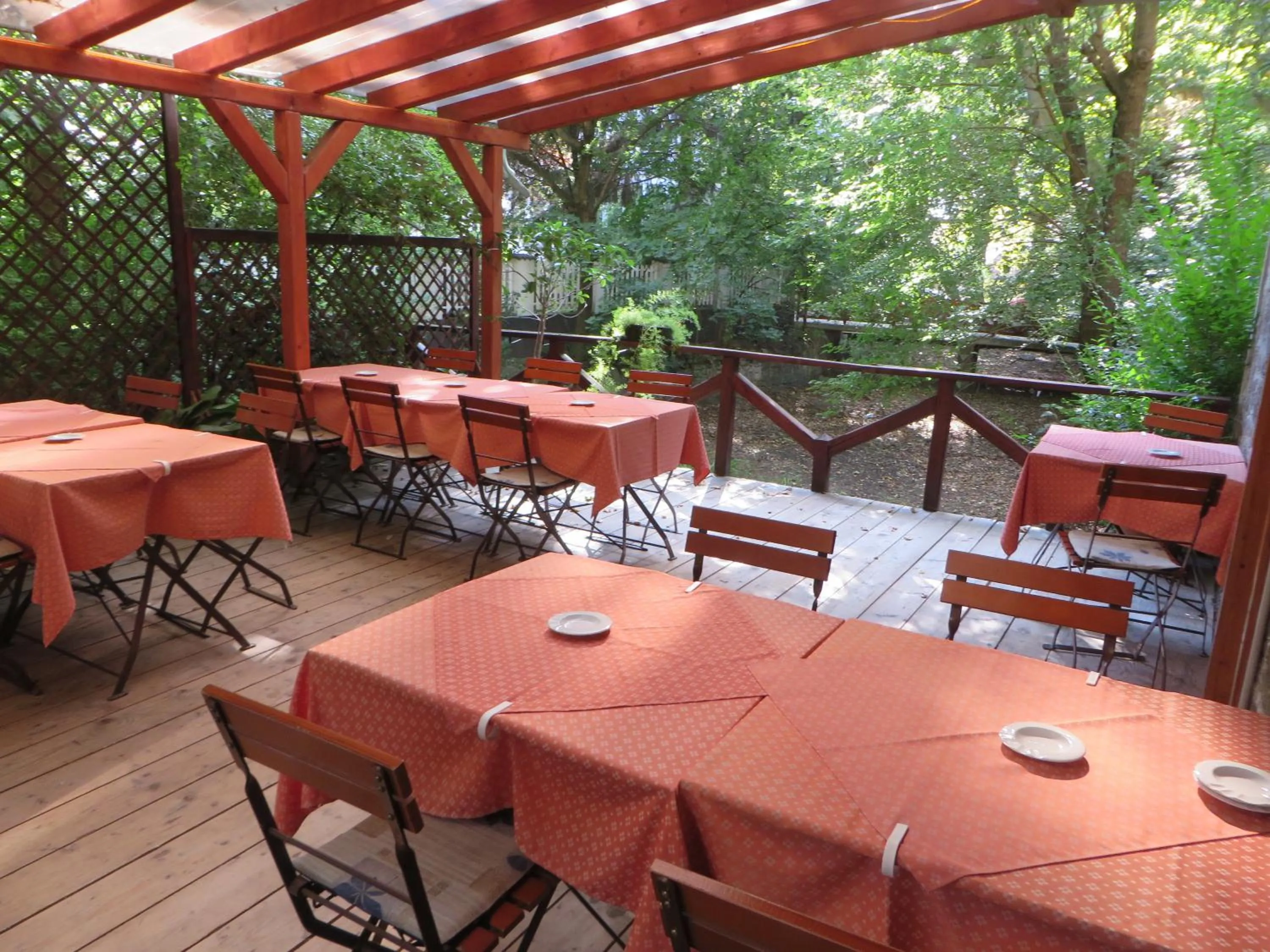 Garden in Hotel Arnold