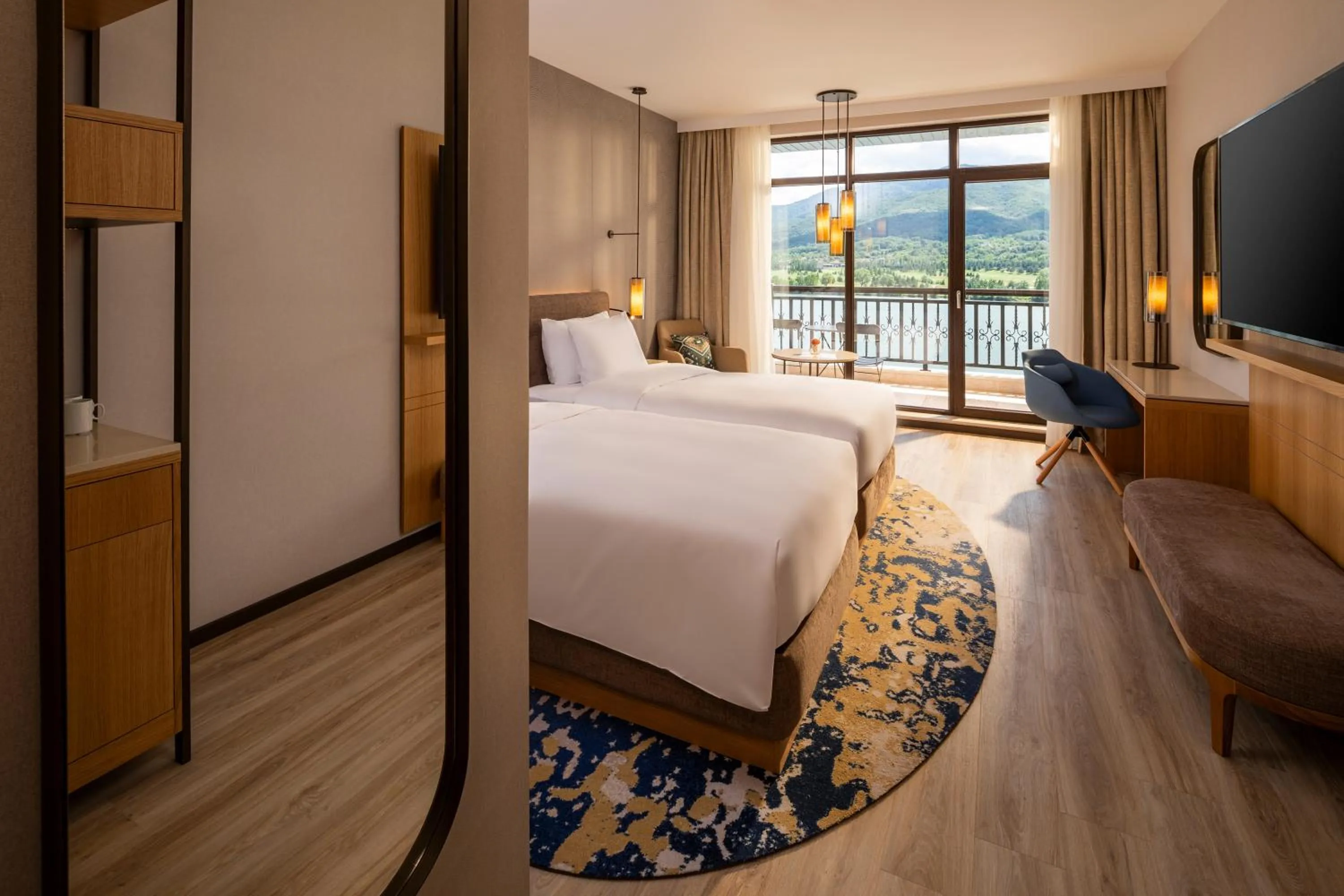 Bed in Hyatt Regency Pravets Resort