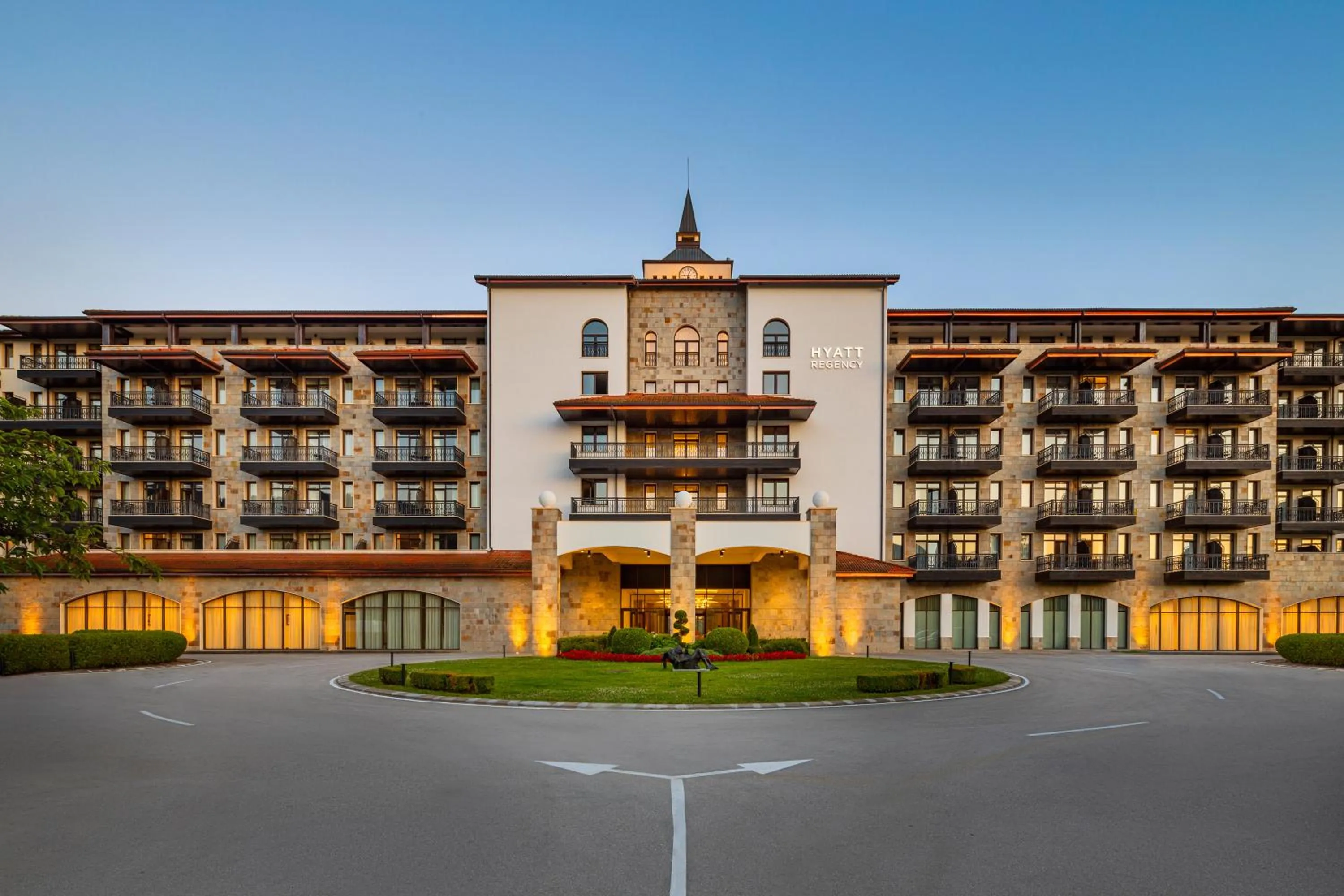 Property building in Hyatt Regency Pravets Resort