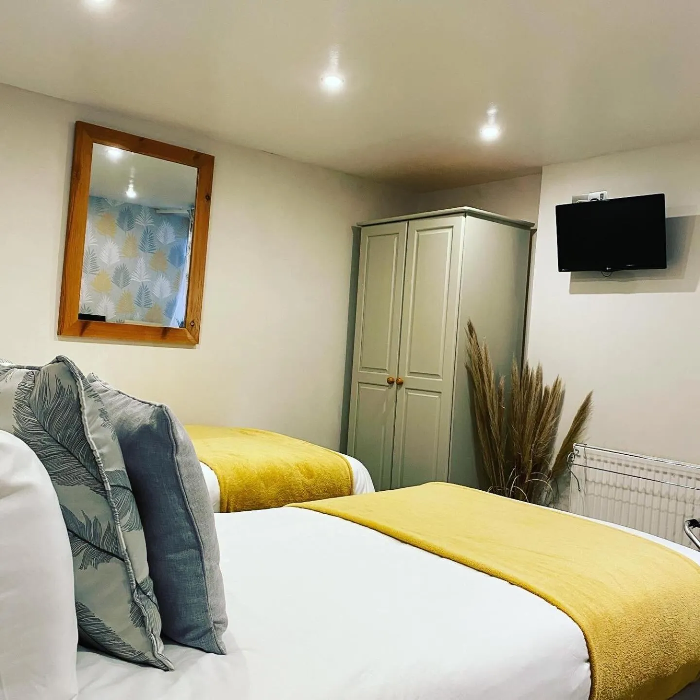 Bed in The Wentworth Guest House