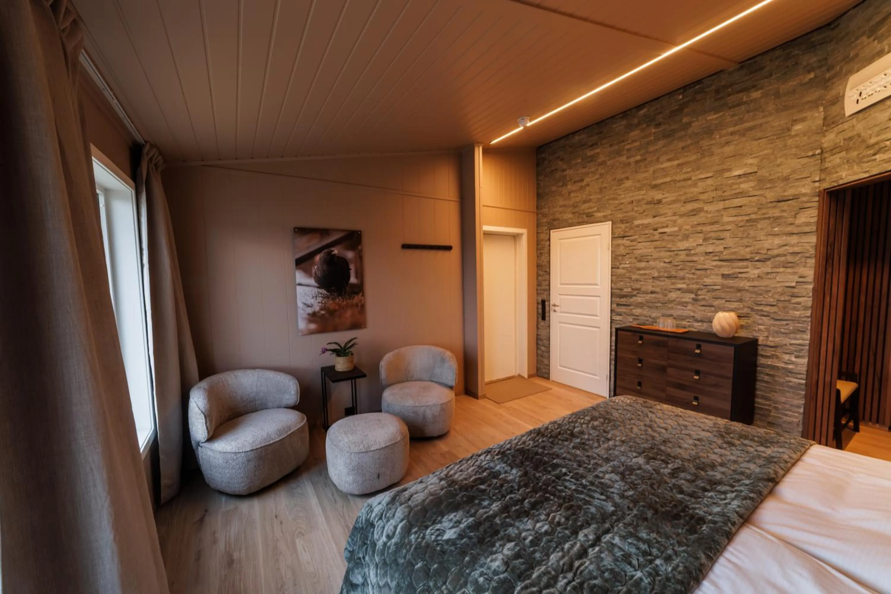 Bed in Altafjord Gjestegaard