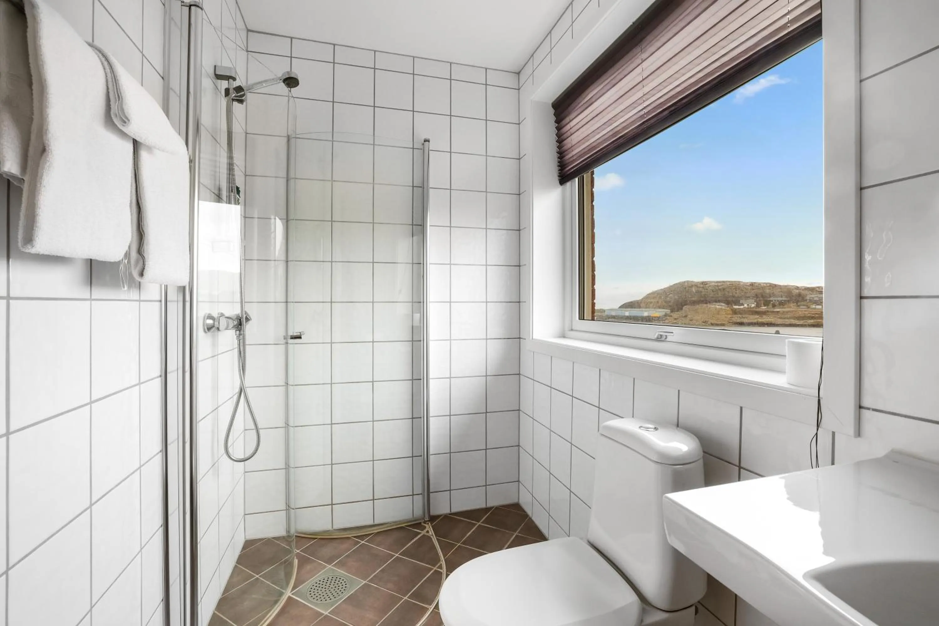 Shower in Altafjord Gjestegaard