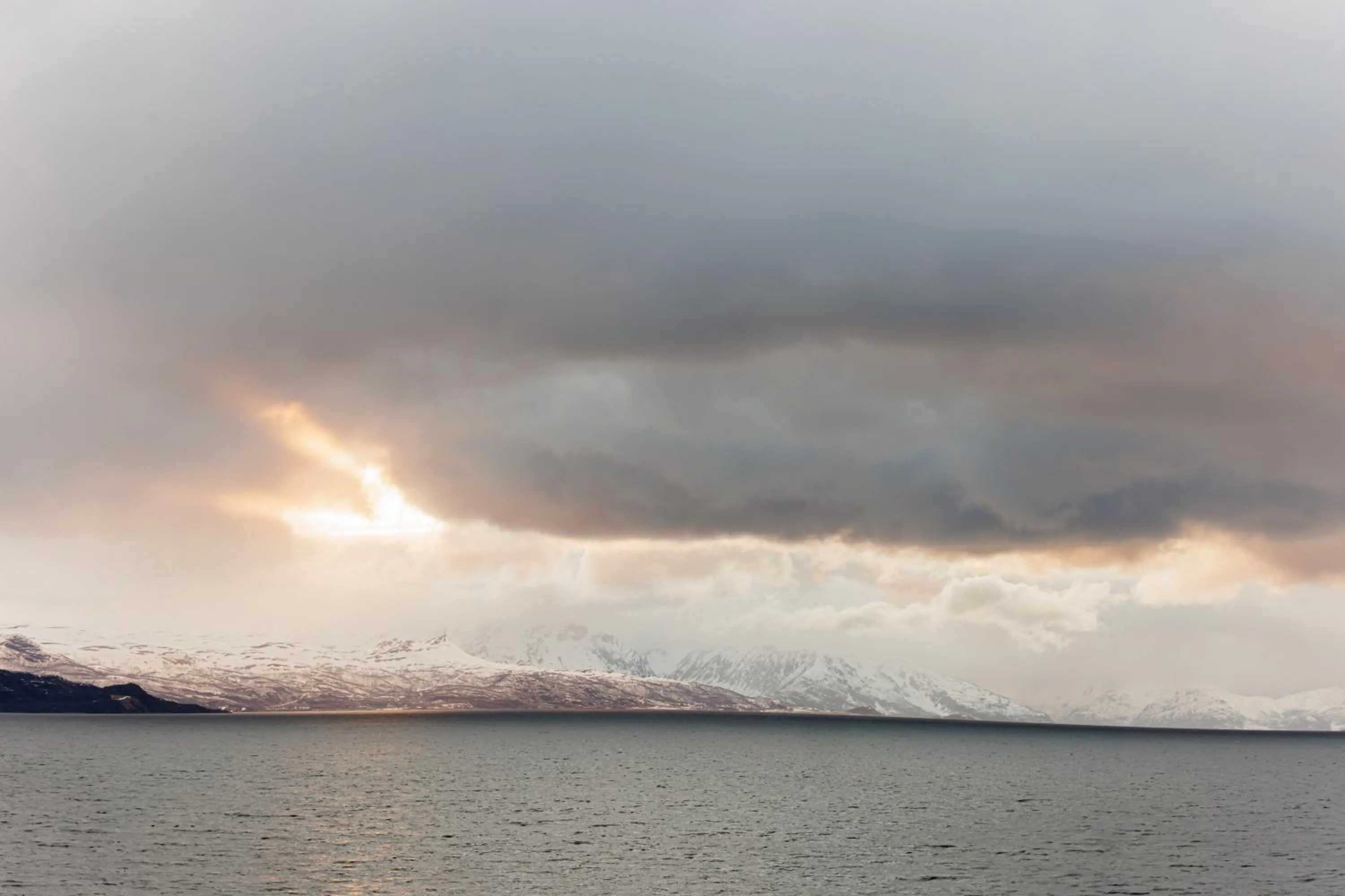 Natural landscape in Altafjord Gjestegaard