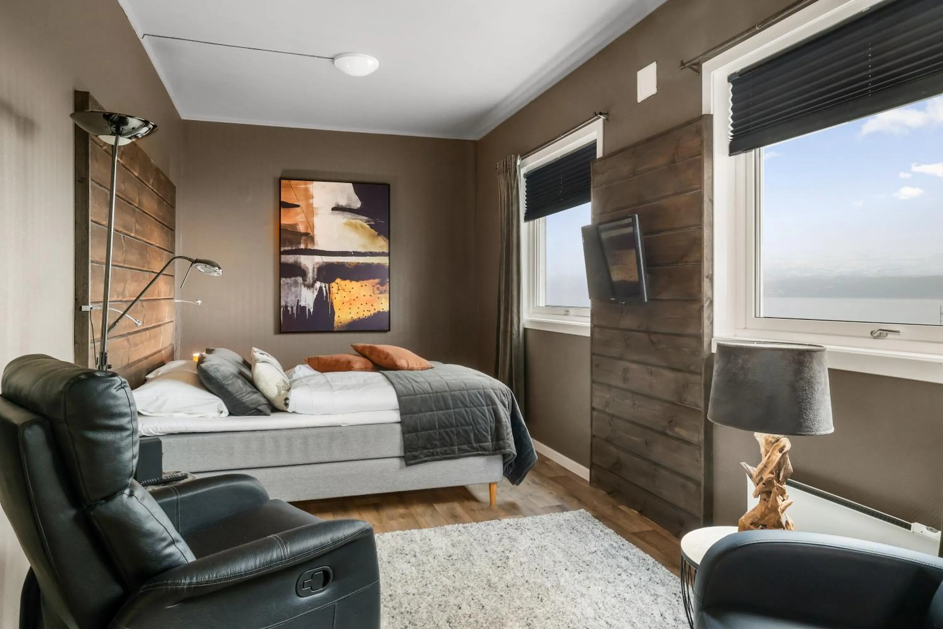 Bed in Altafjord Gjestegaard