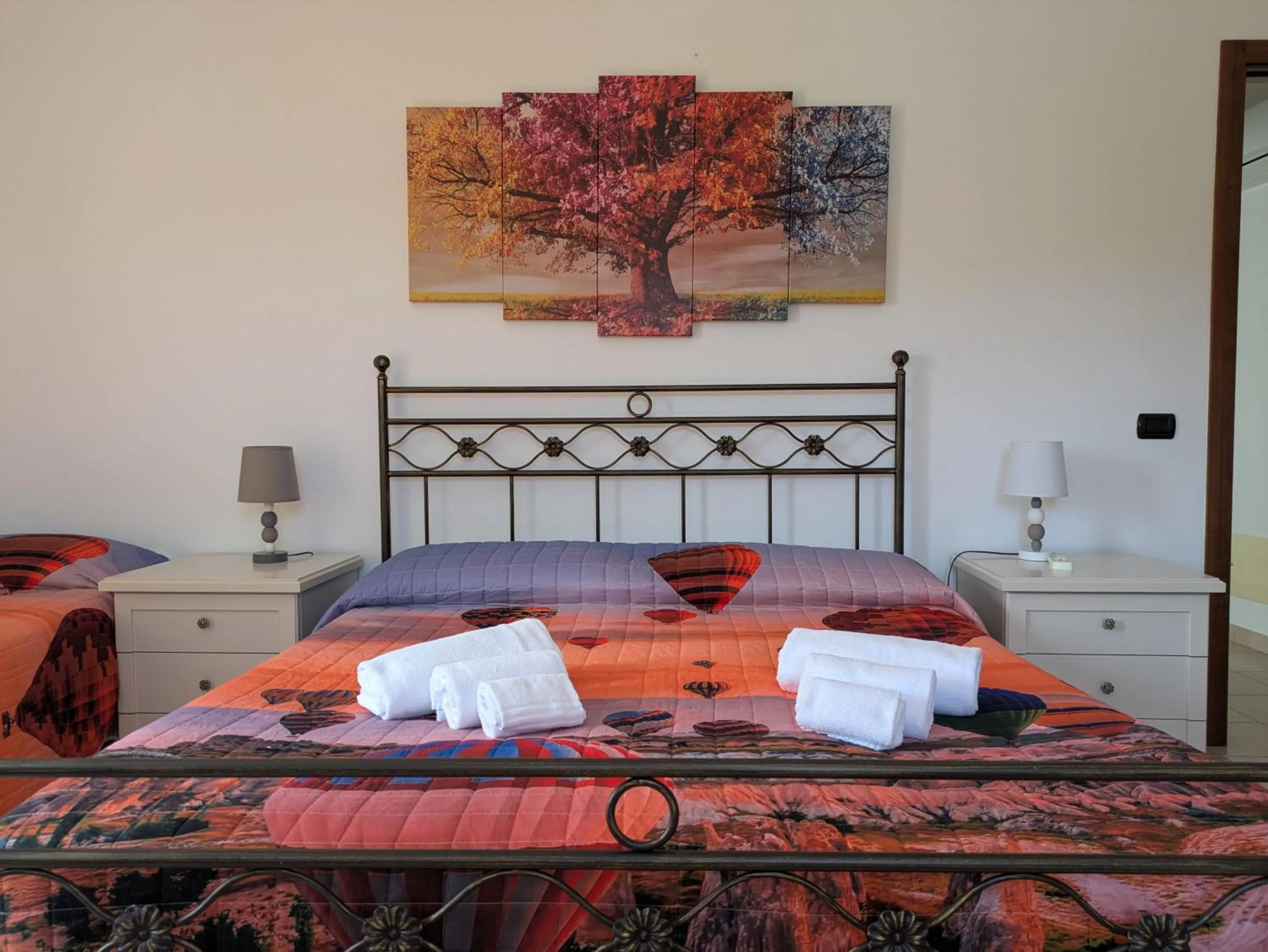 Bed in La Finestra Sul Castello