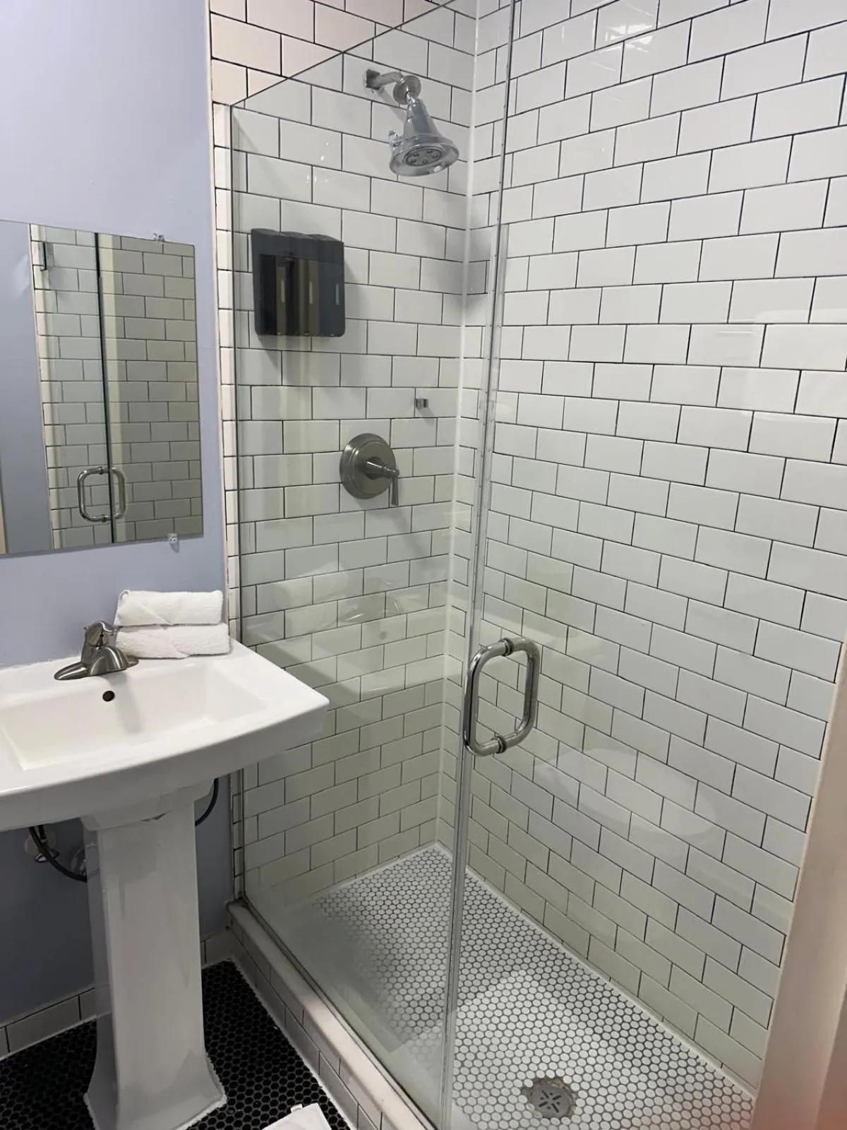 Shower in Essence hotel