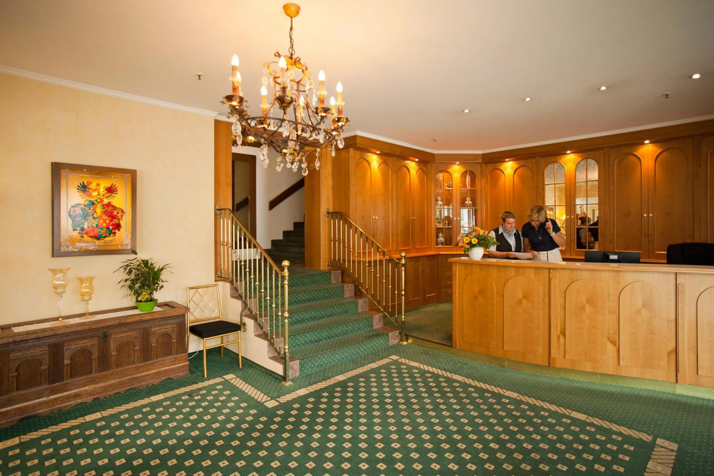 Lobby or reception in Hotel Mayer