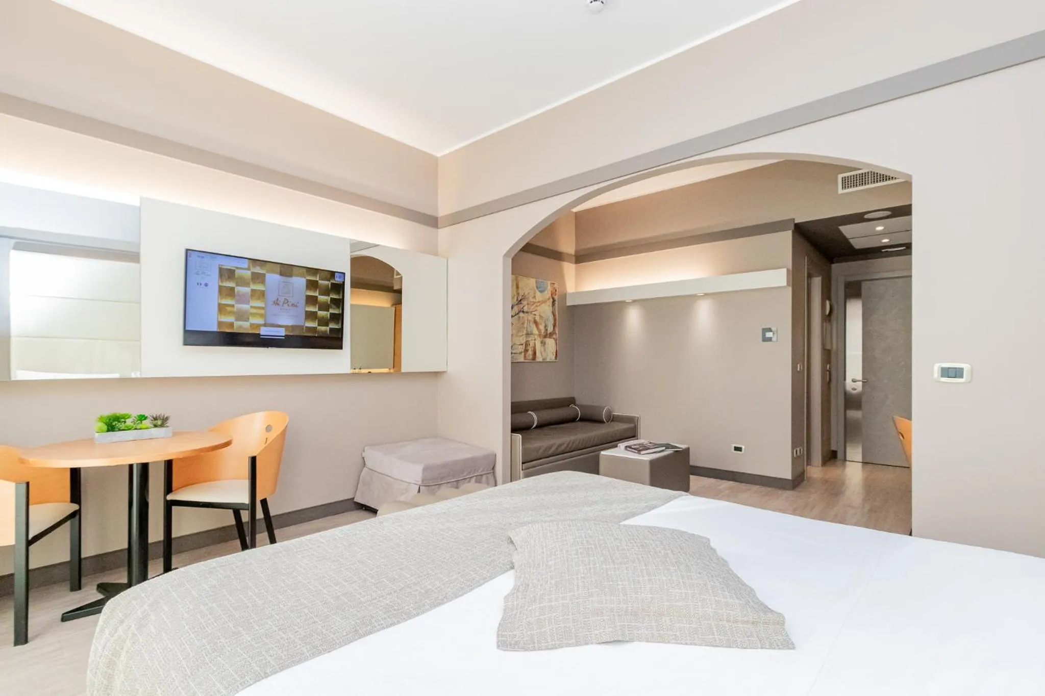 Bed in Park Hotel Ai Pini & Restaurant Ai Pini