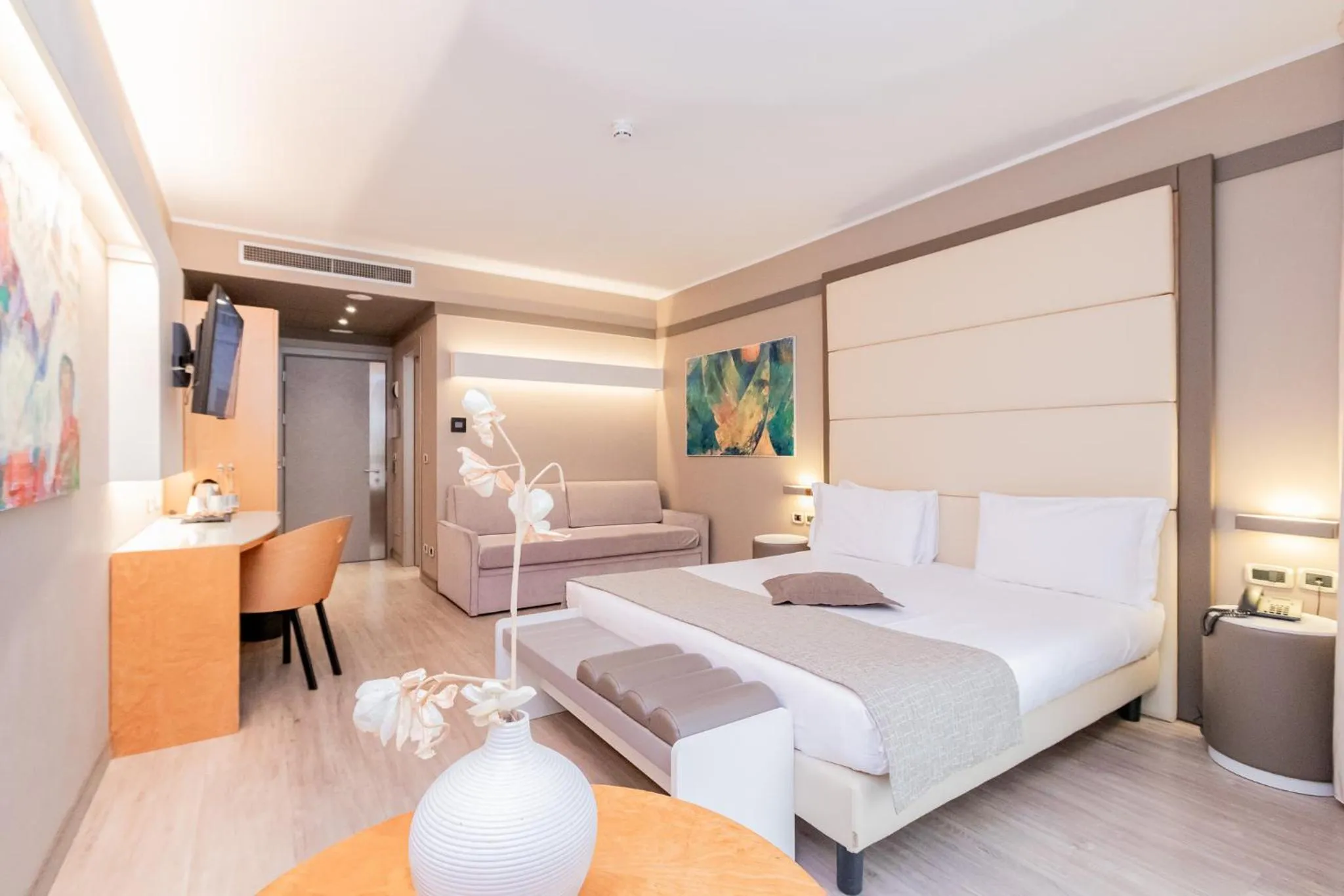 Bed in Park Hotel Ai Pini & Restaurant Ai Pini