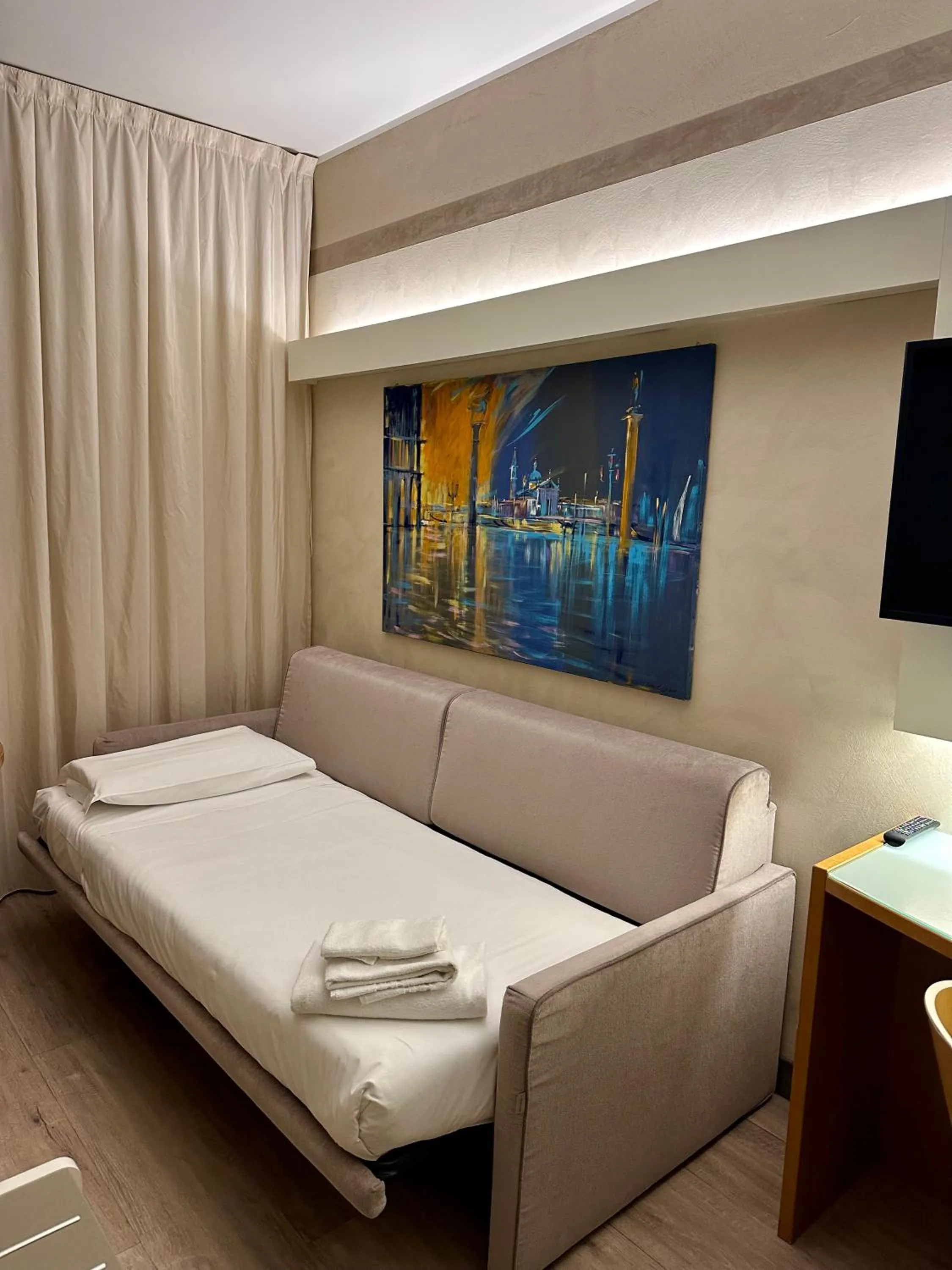 Bed in Park Hotel Ai Pini & Restaurant Ai Pini