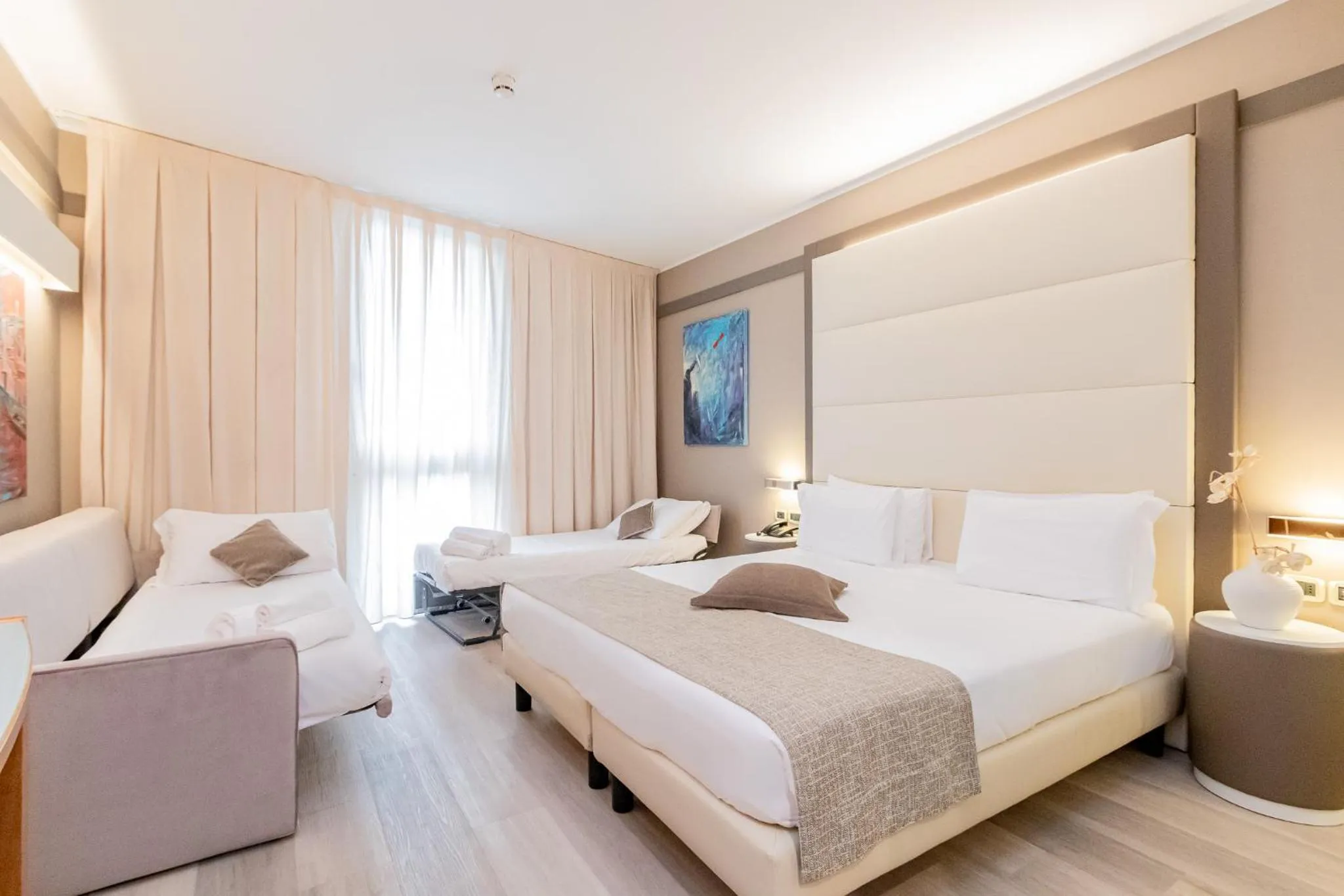 Bed in Park Hotel Ai Pini & Restaurant Ai Pini