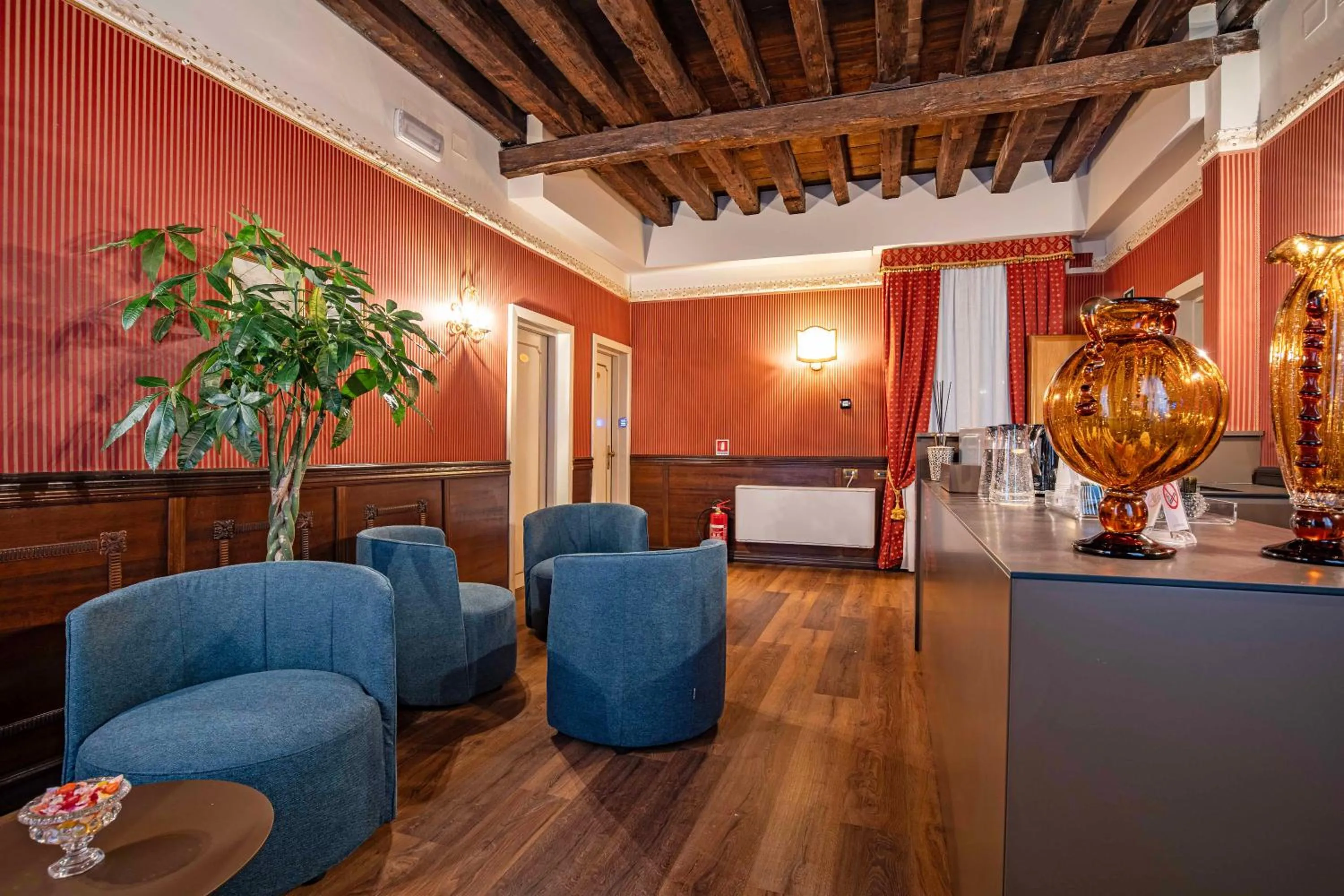 Seating area in Ca' Morosini