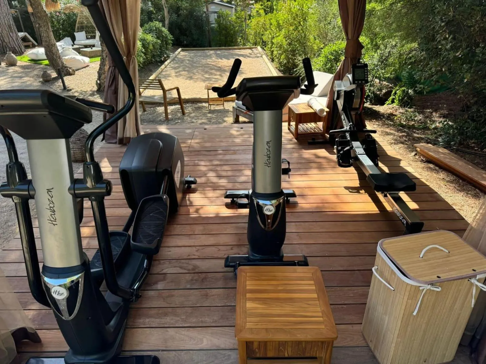 Fitness centre/facilities in Hôtel L'Escalet