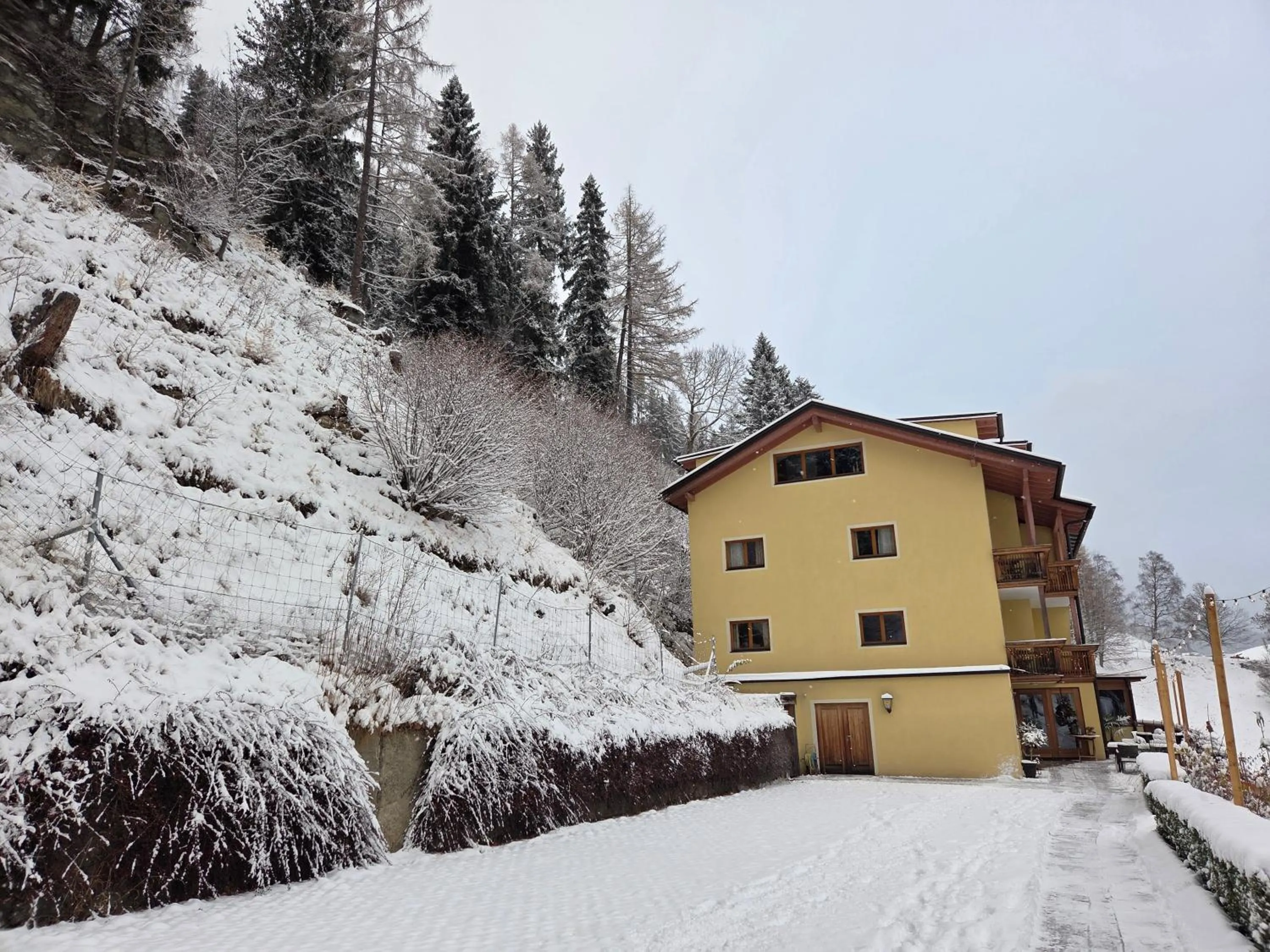 Property building in Hotel Restaurant Raunig