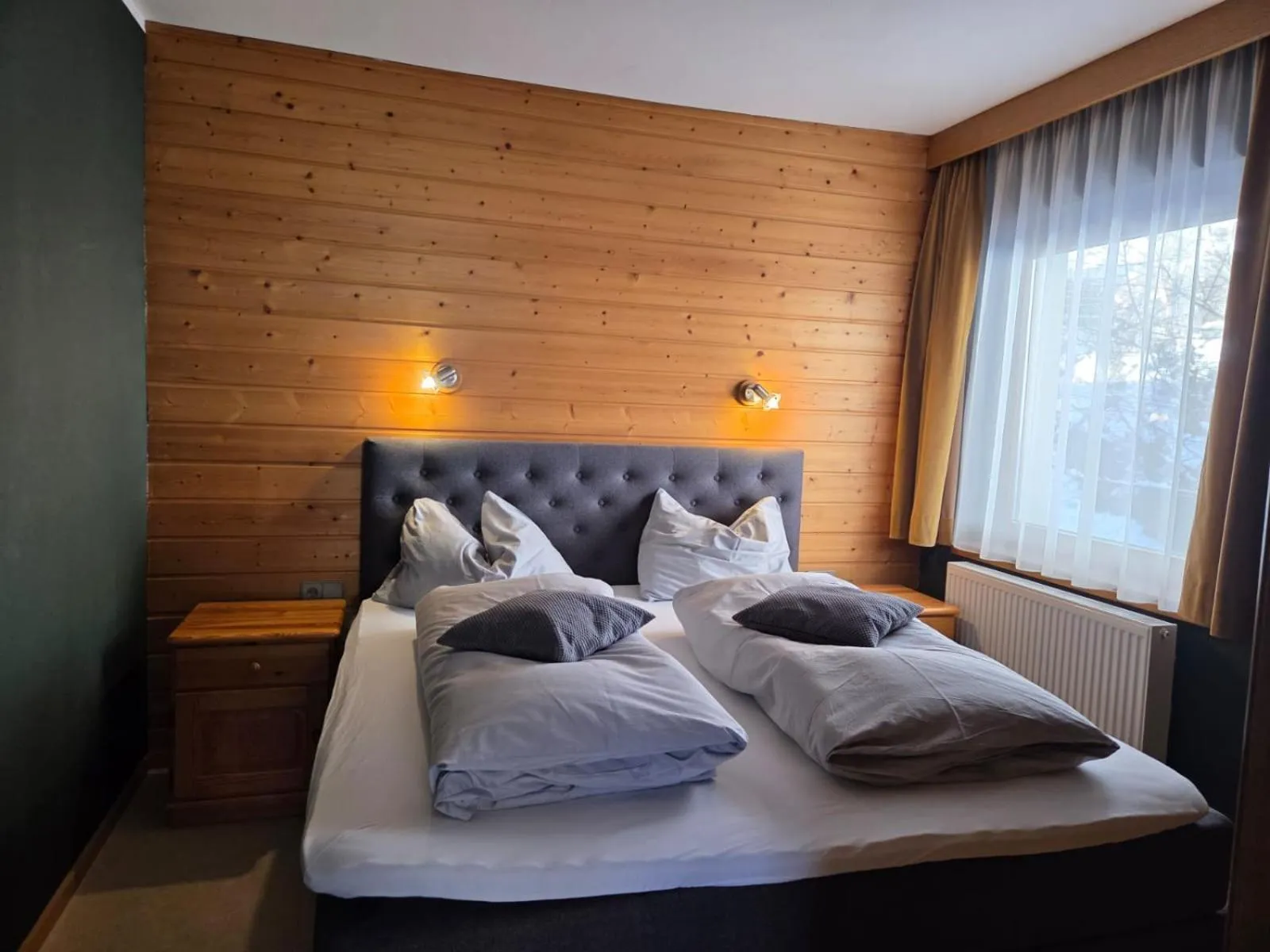 Bed in Hotel Restaurant Raunig