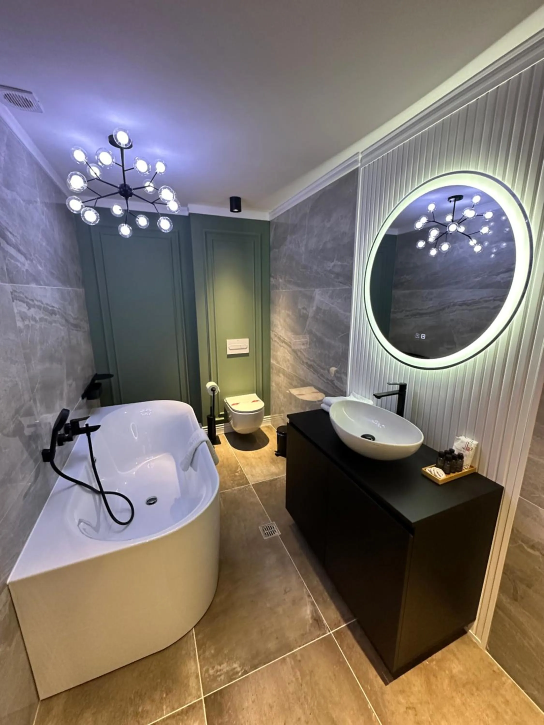 Bathroom in Hotel Zamca Suceava