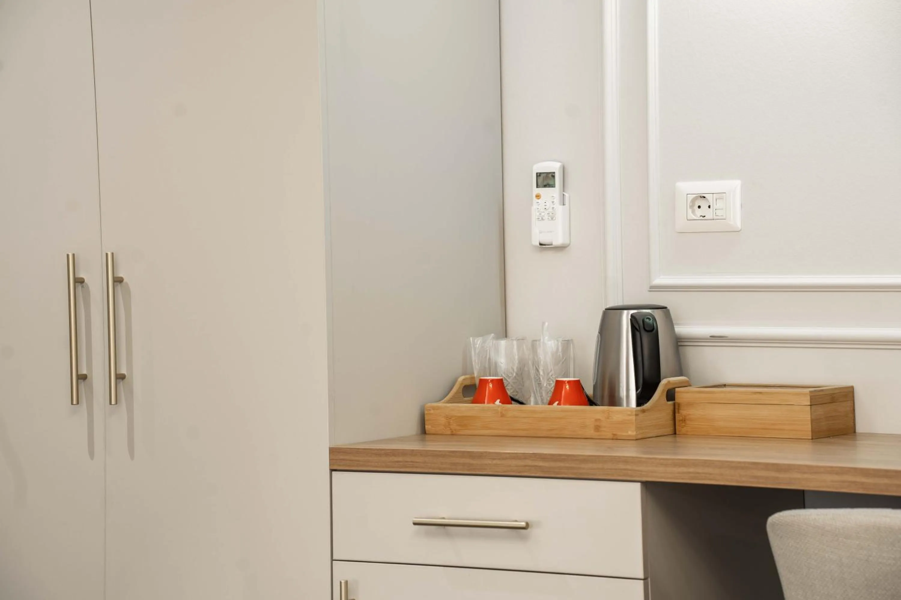 Coffee/tea facilities in Hotel Zamca Suceava