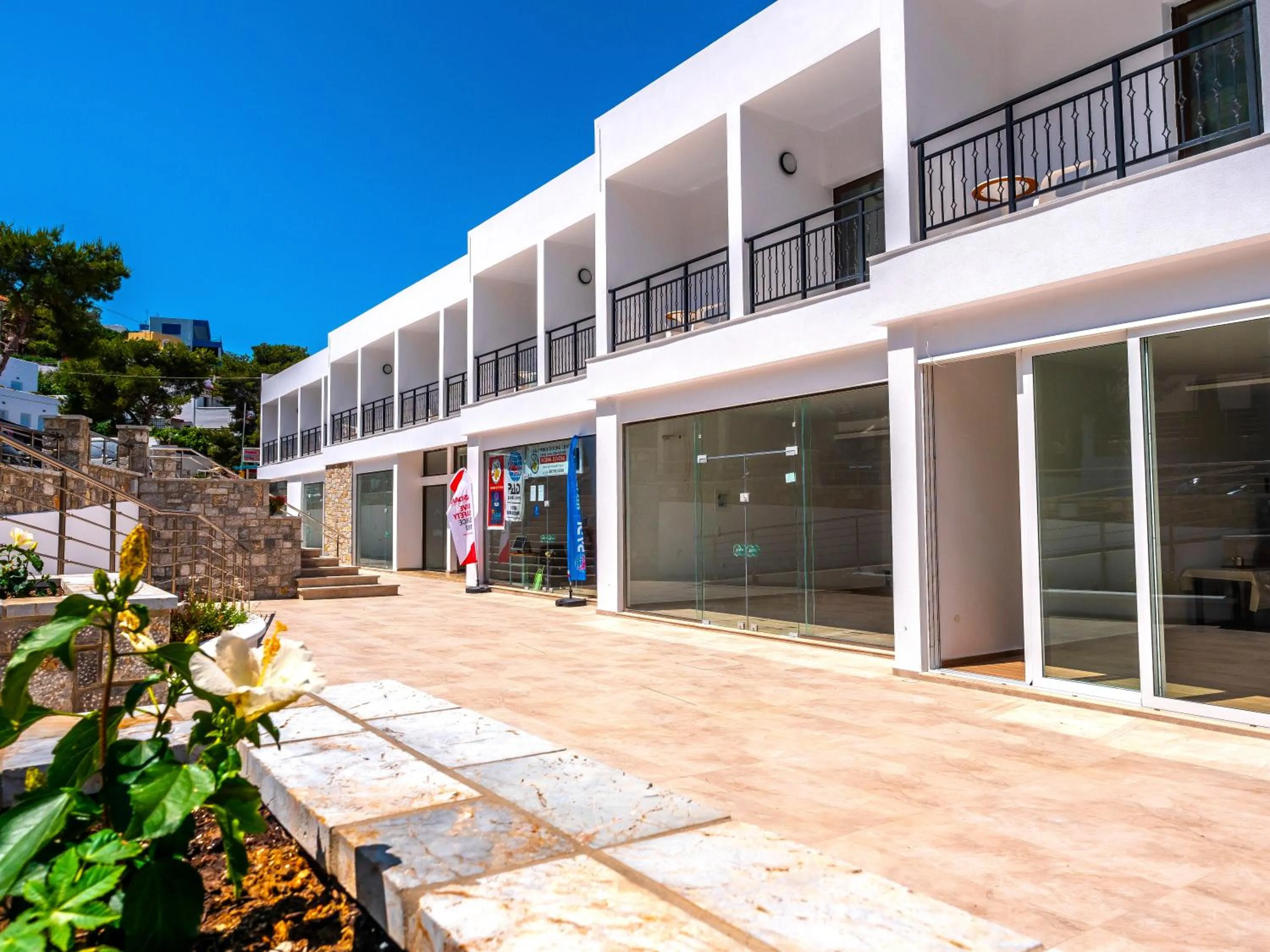 Property building in Plaza Hotel