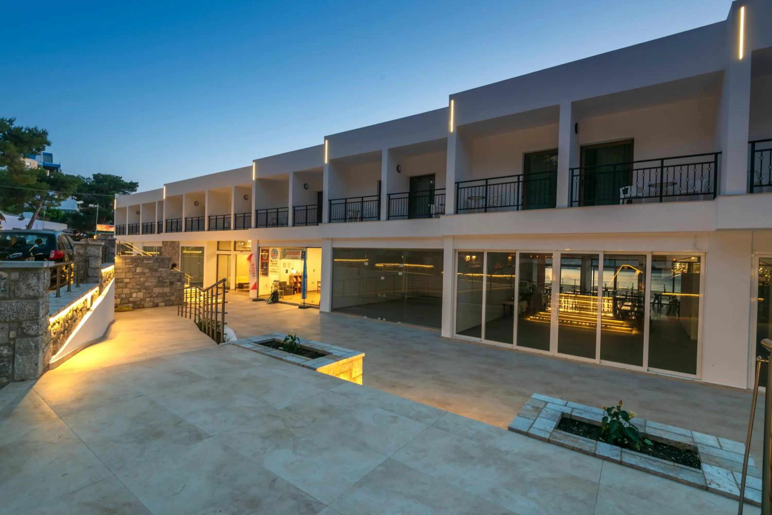 Property building in Plaza Hotel