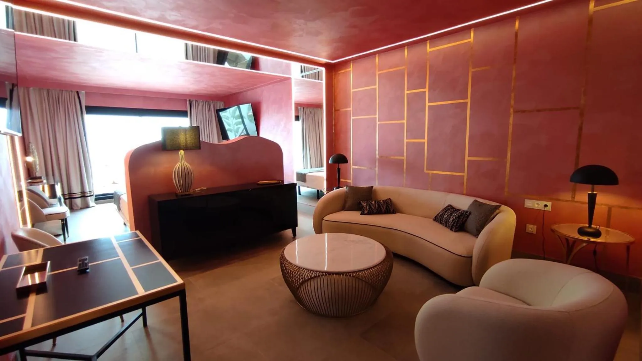 Living room in Hotel Ritual Torremolinos- Adults Only