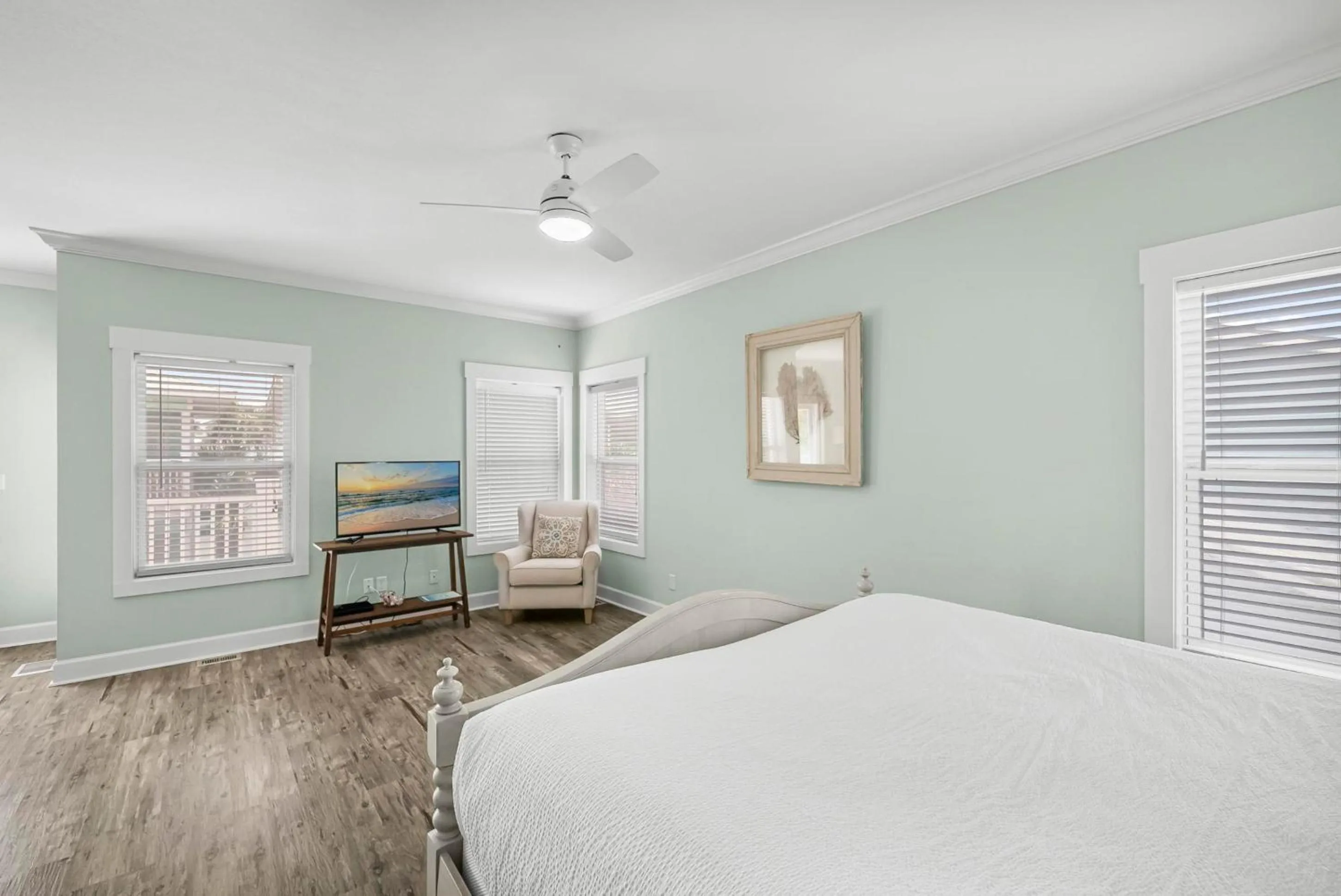 Bed in 30A Beach House - Sanibel