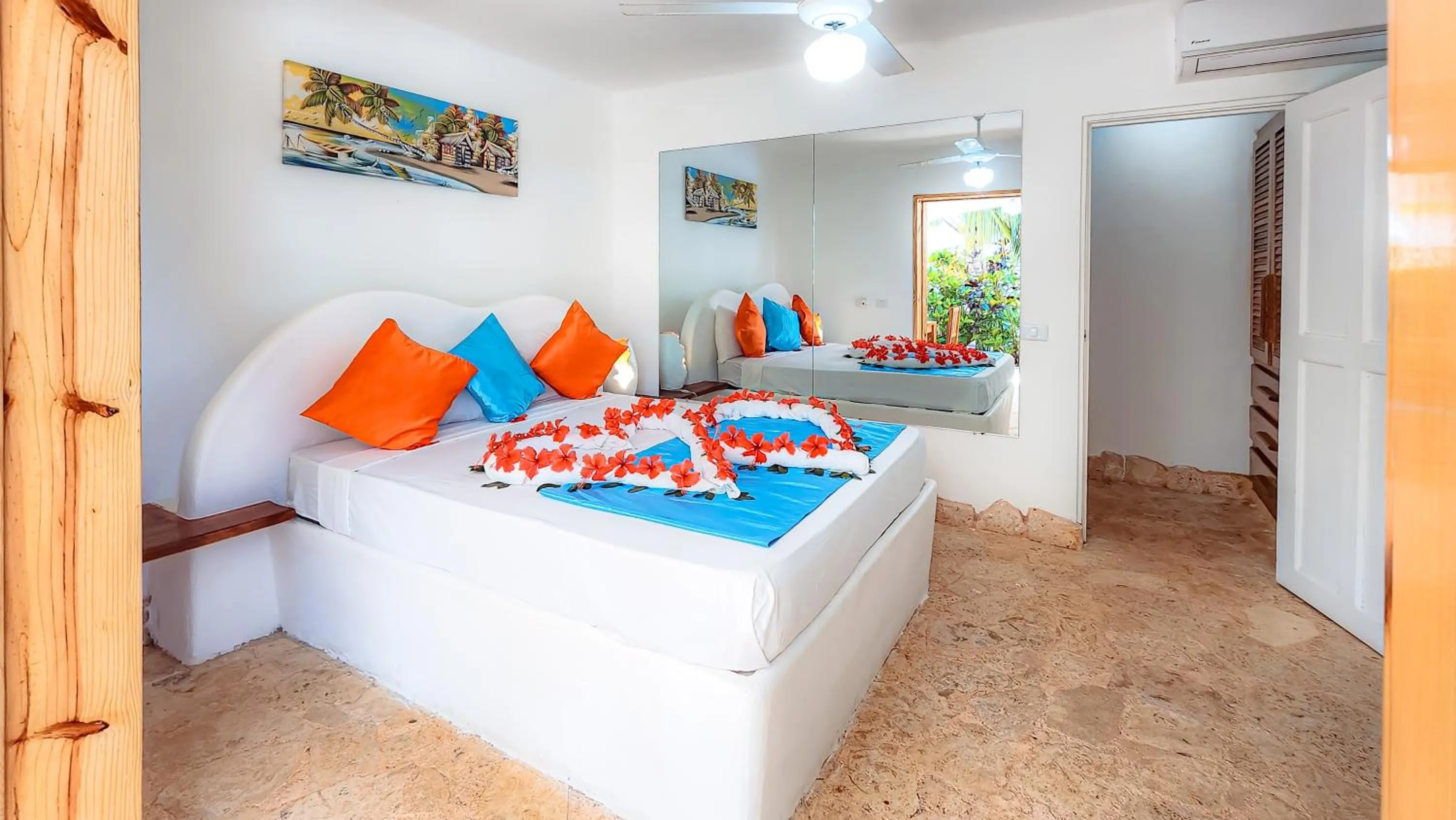 fireplace in Paradiso del Caribe