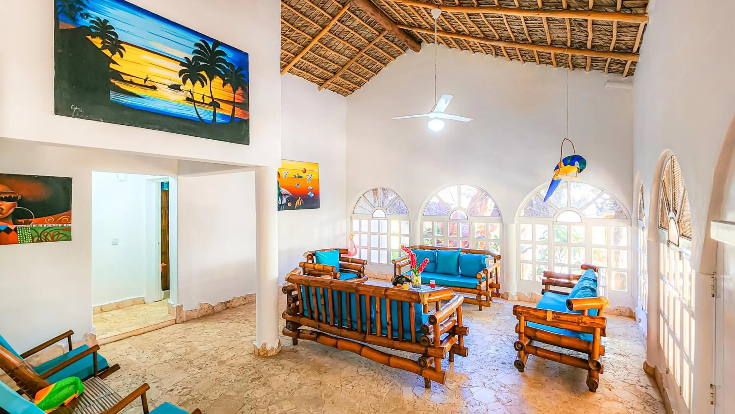 Living room in Paradiso del Caribe