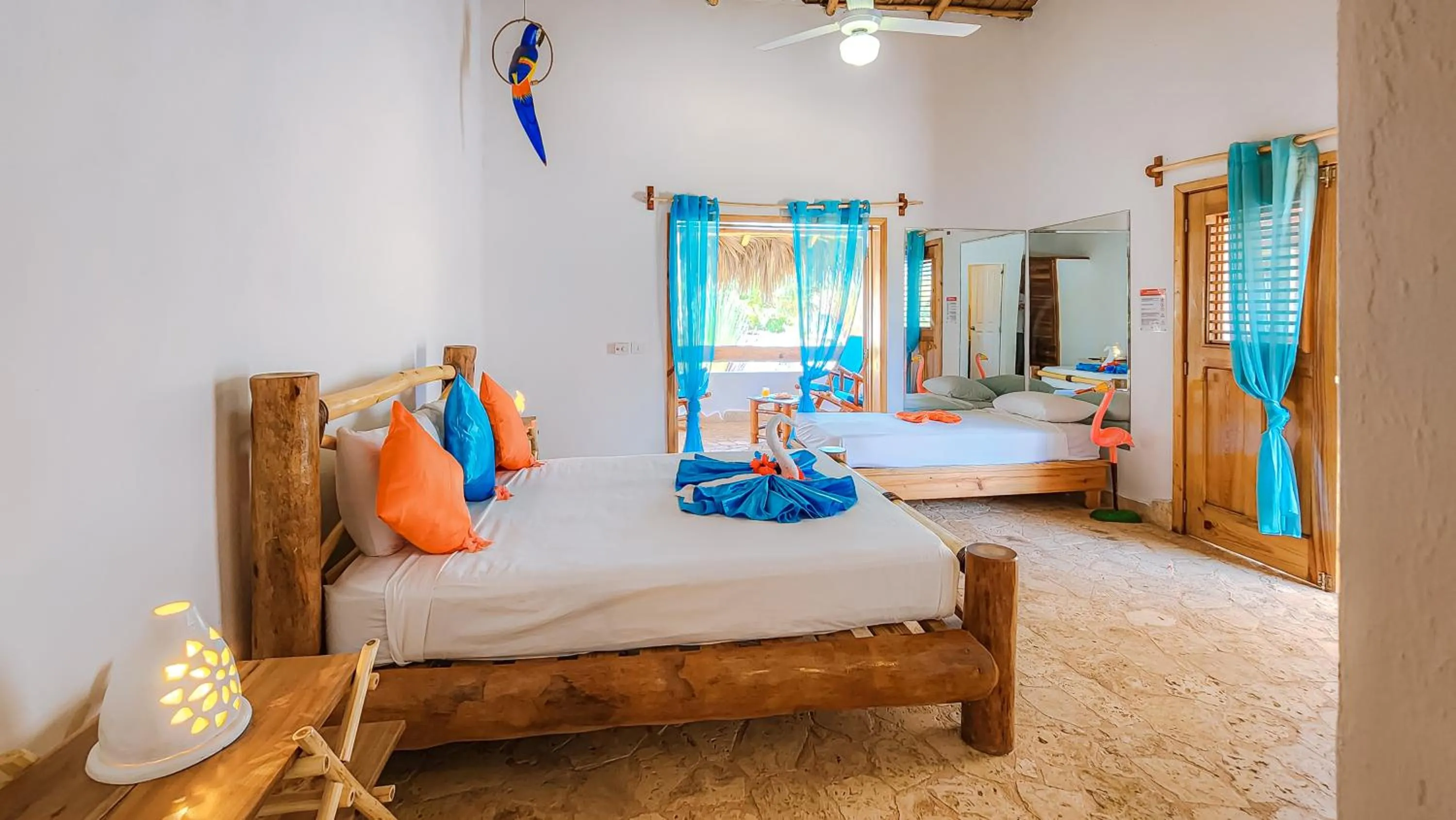 Bed in Paradiso del Caribe