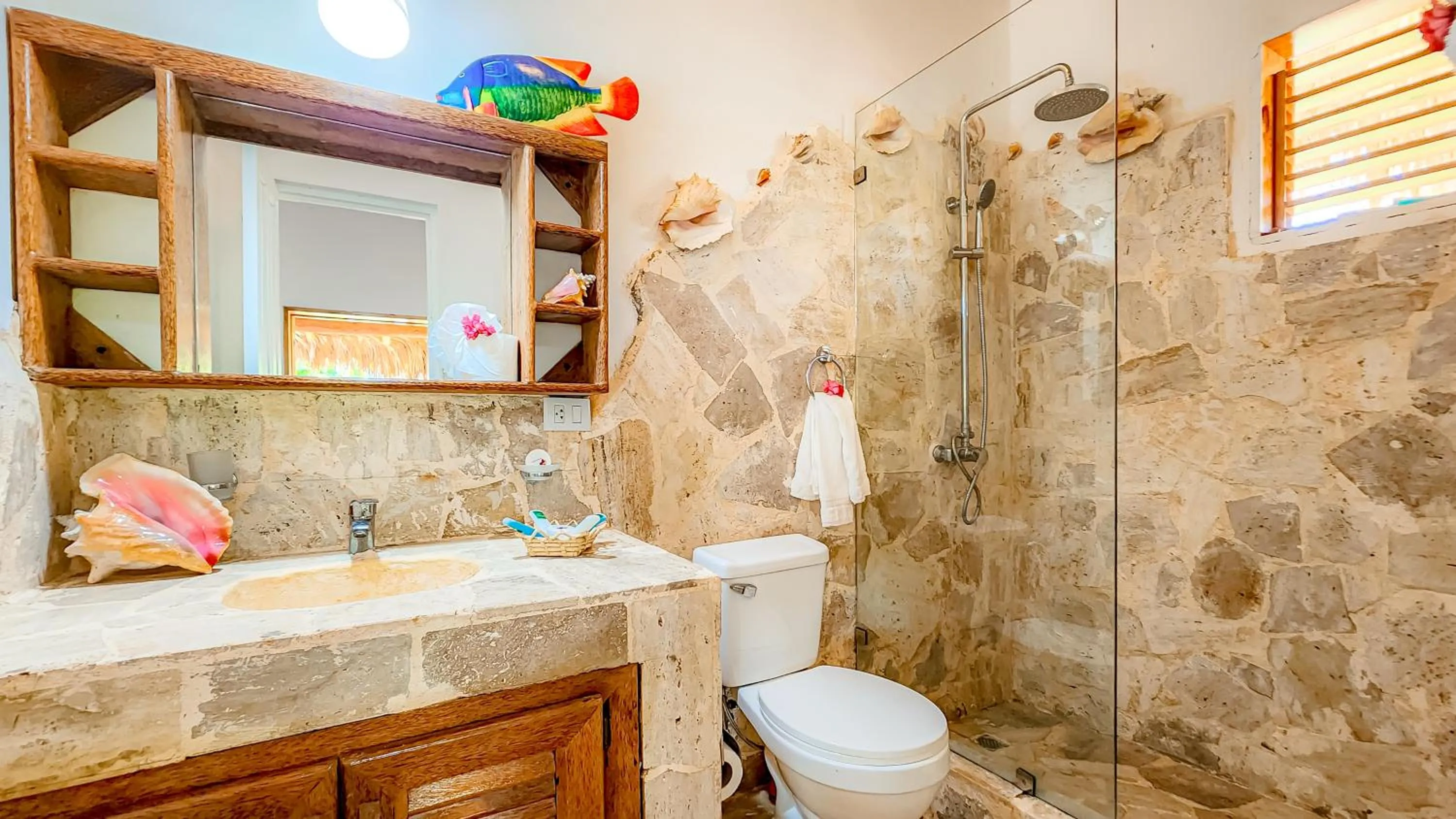 Bathroom in Paradiso del Caribe