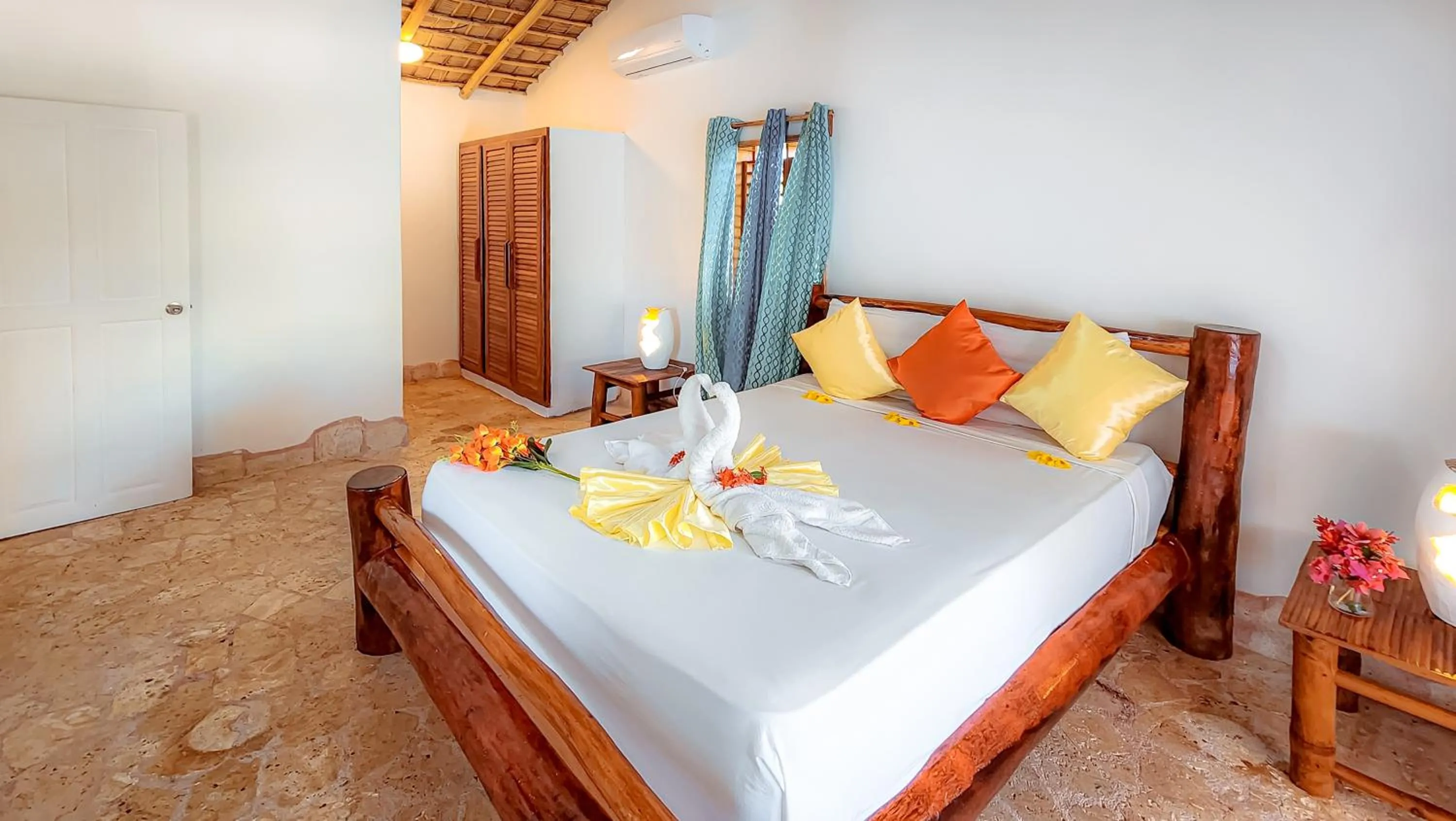 Bed in Paradiso del Caribe