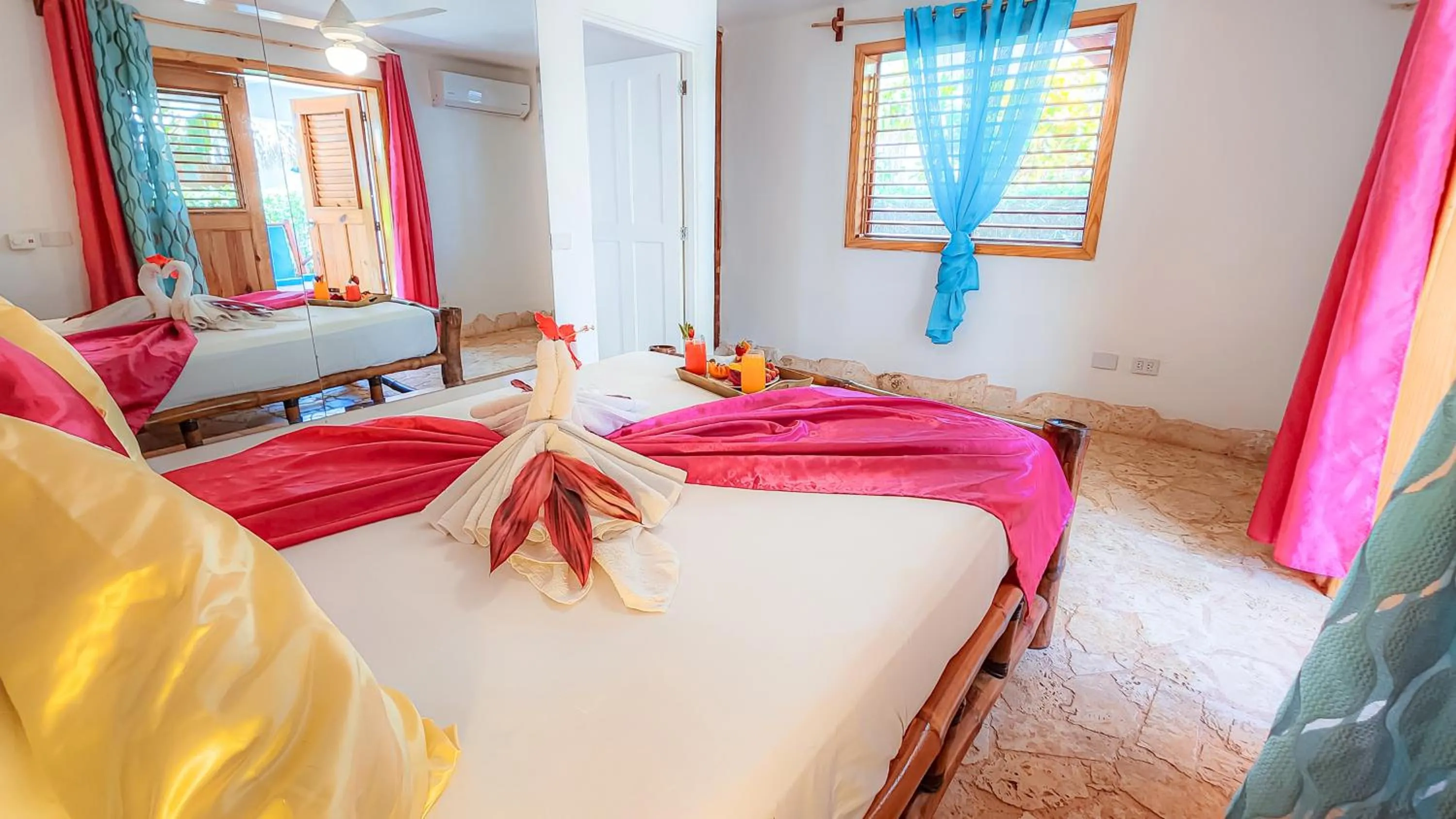 Bed in Paradiso del Caribe