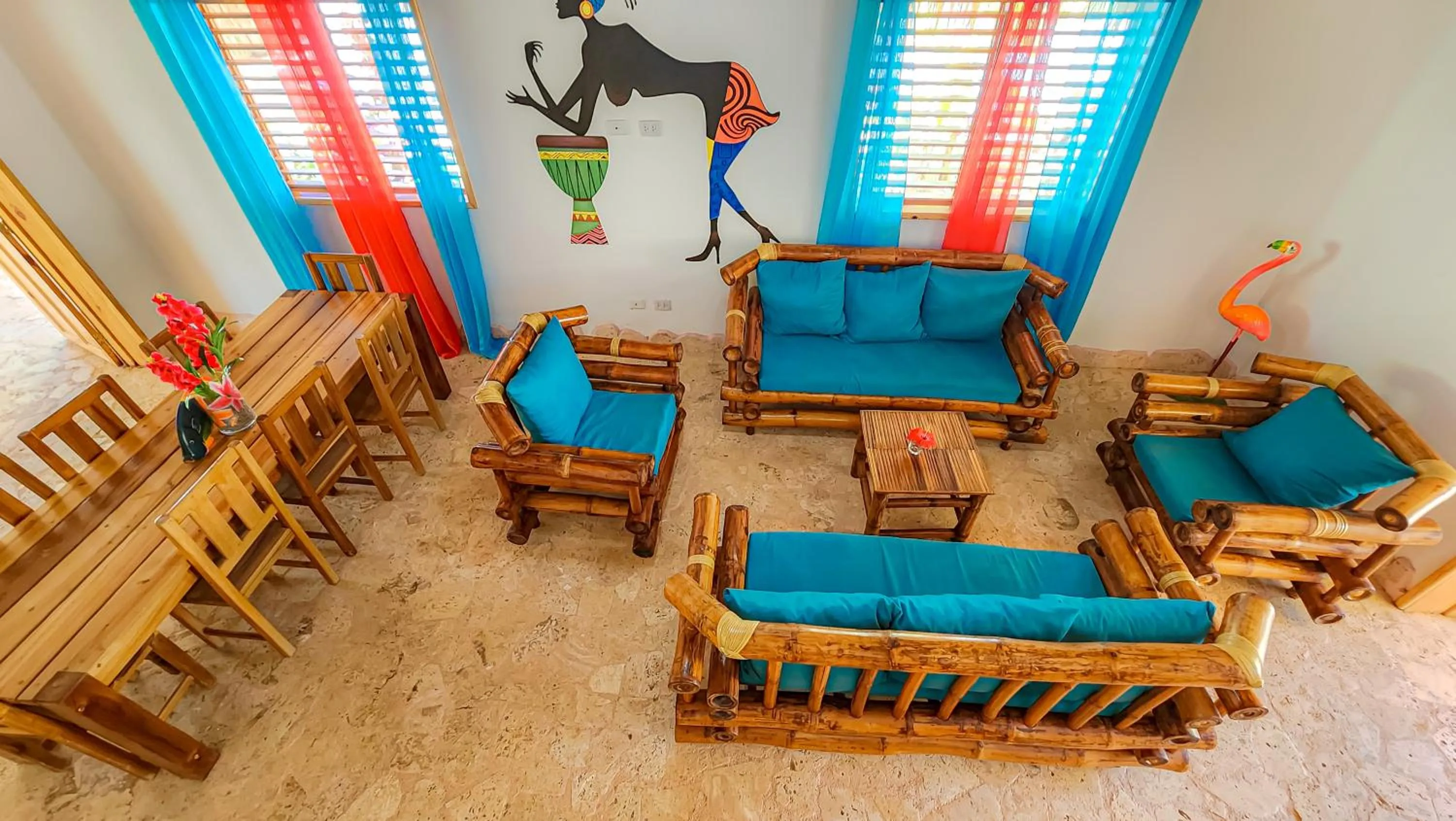 Living room in Paradiso del Caribe