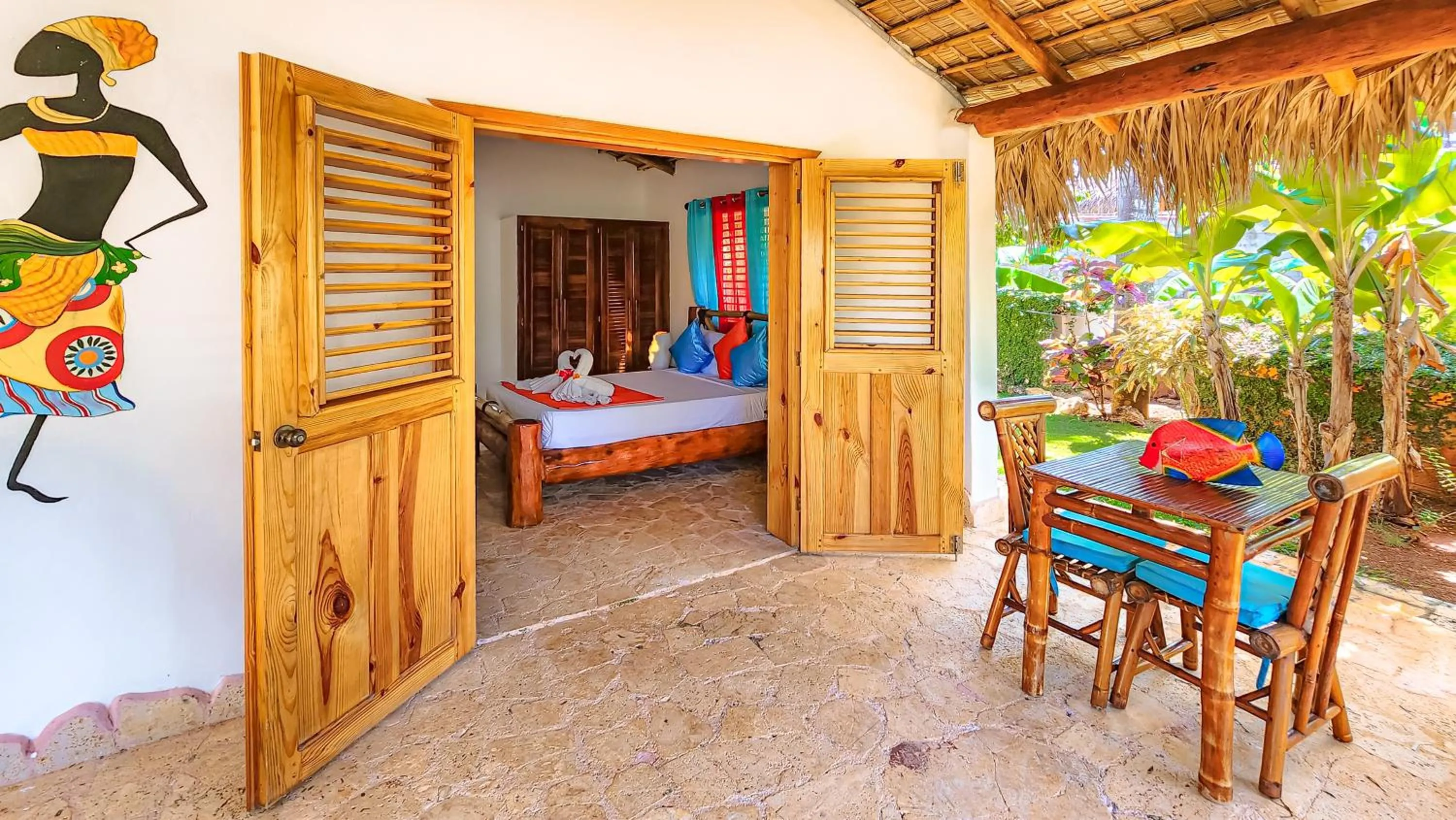 Photo of the whole room in Paradiso del Caribe