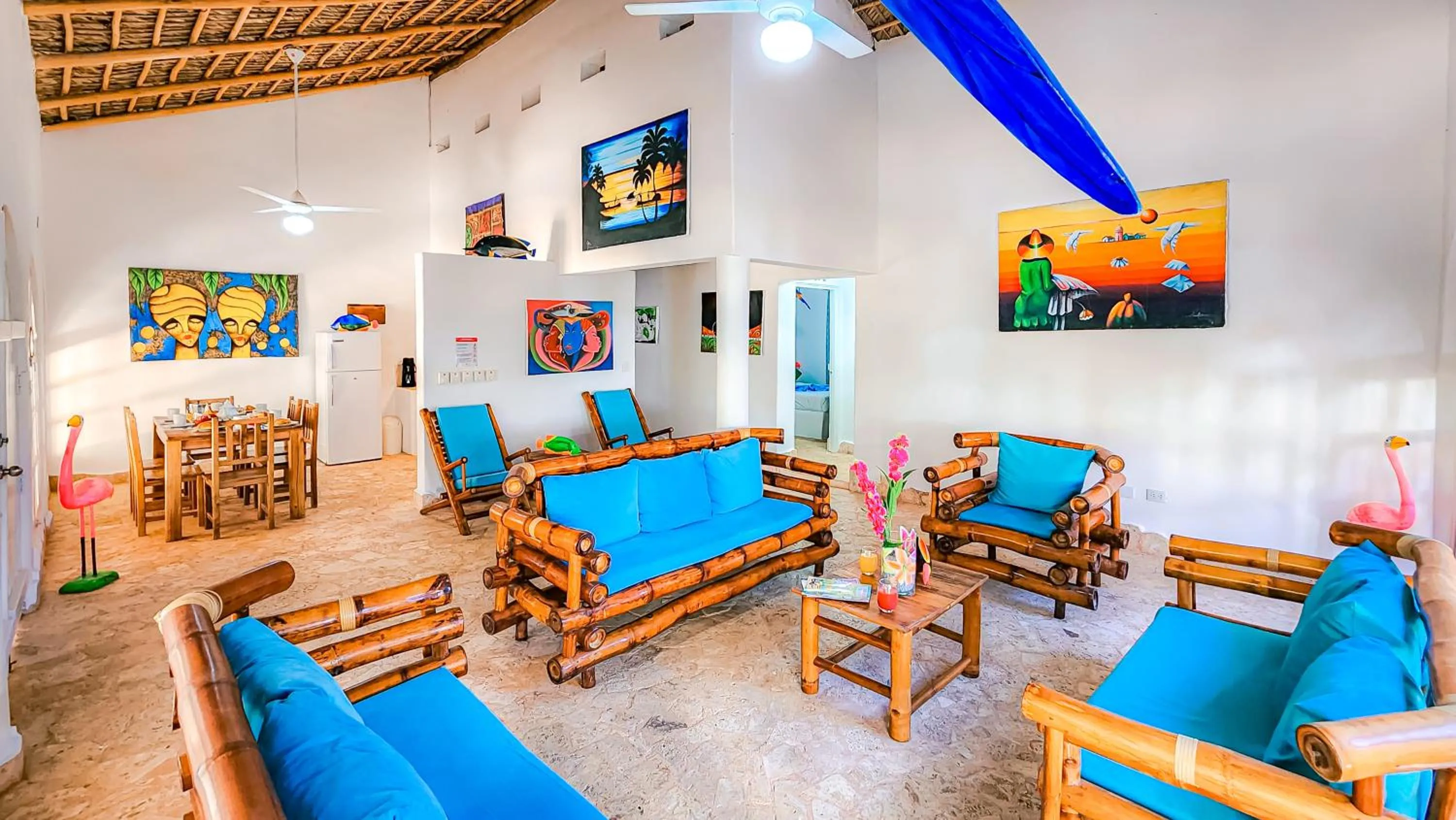 Living room in Paradiso del Caribe