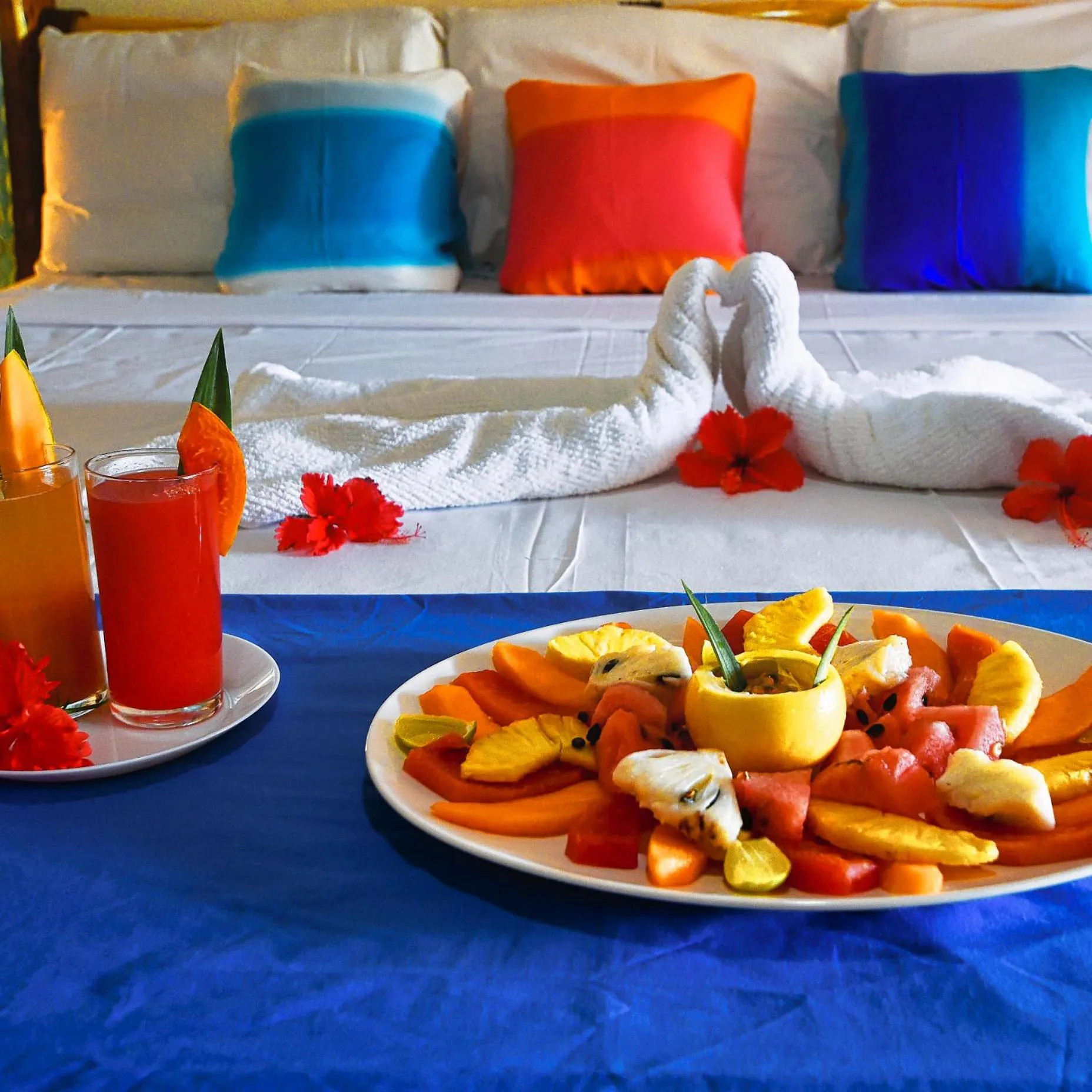 Bed in Paradiso del Caribe