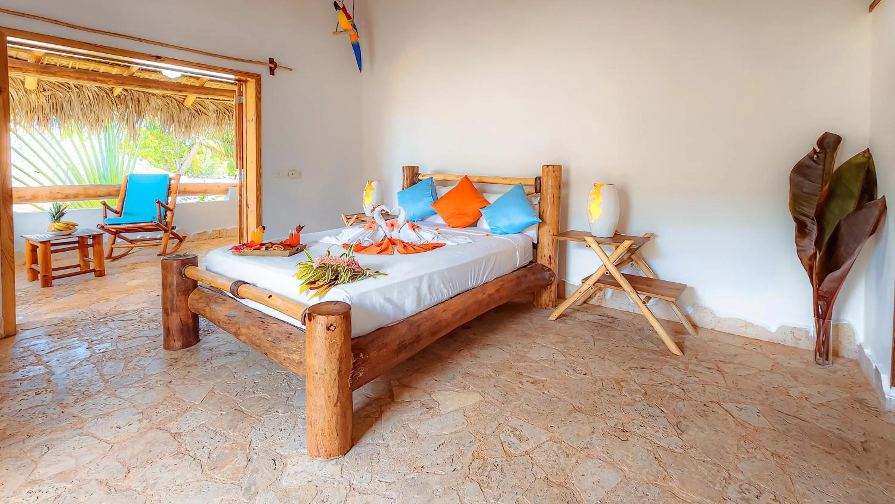 Bed in Paradiso del Caribe