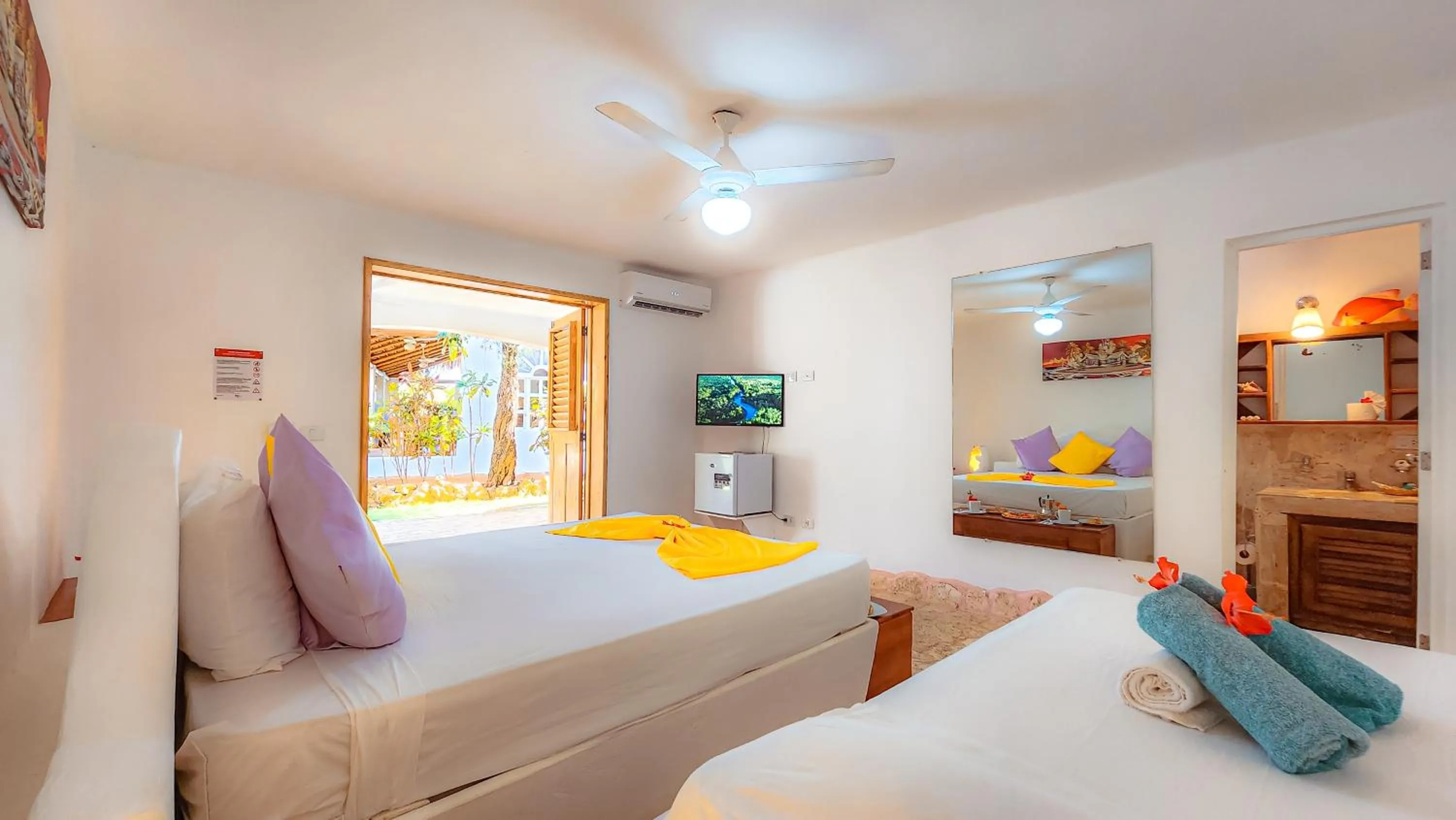 Bed in Paradiso del Caribe