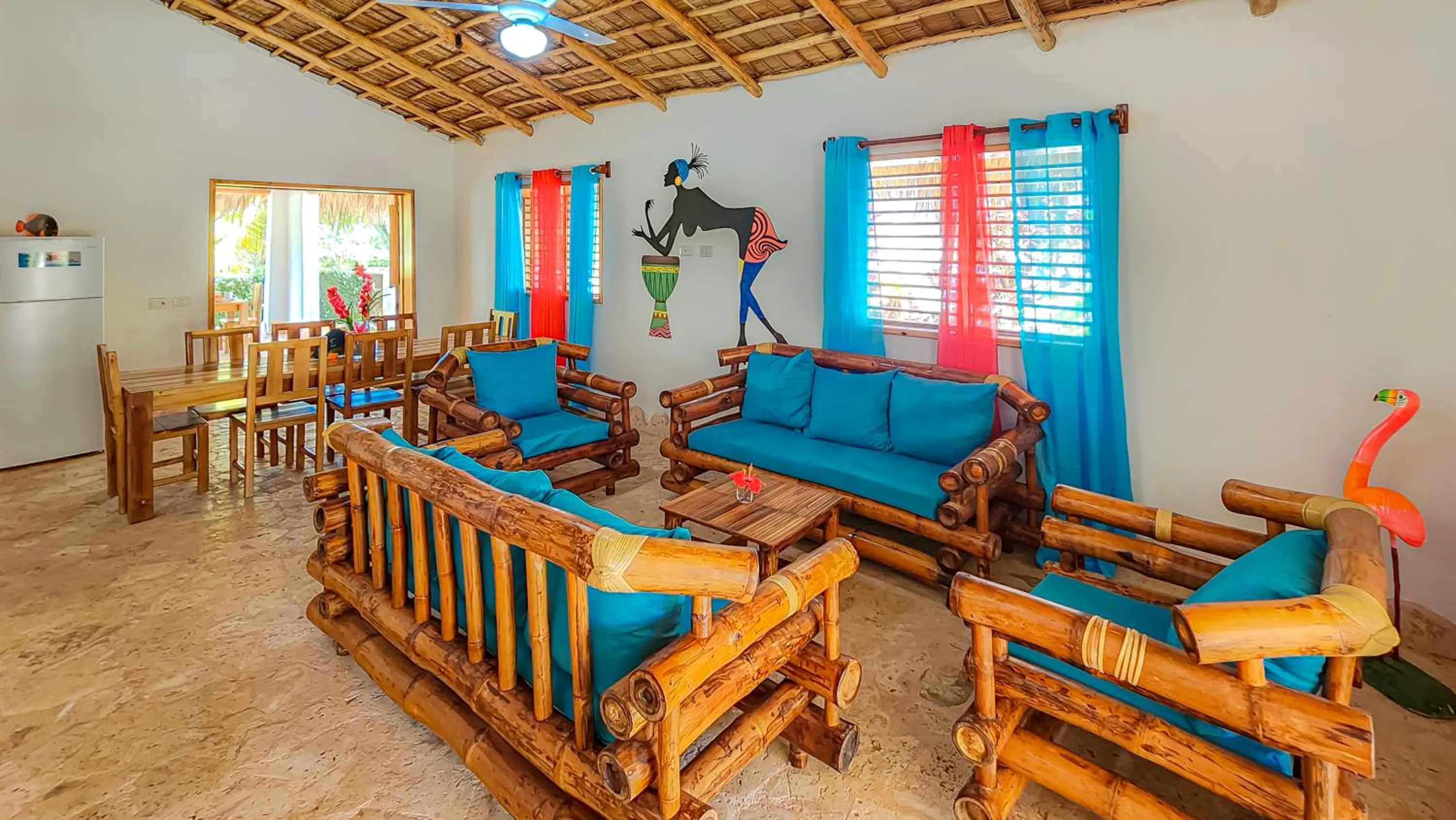Living room in Paradiso del Caribe