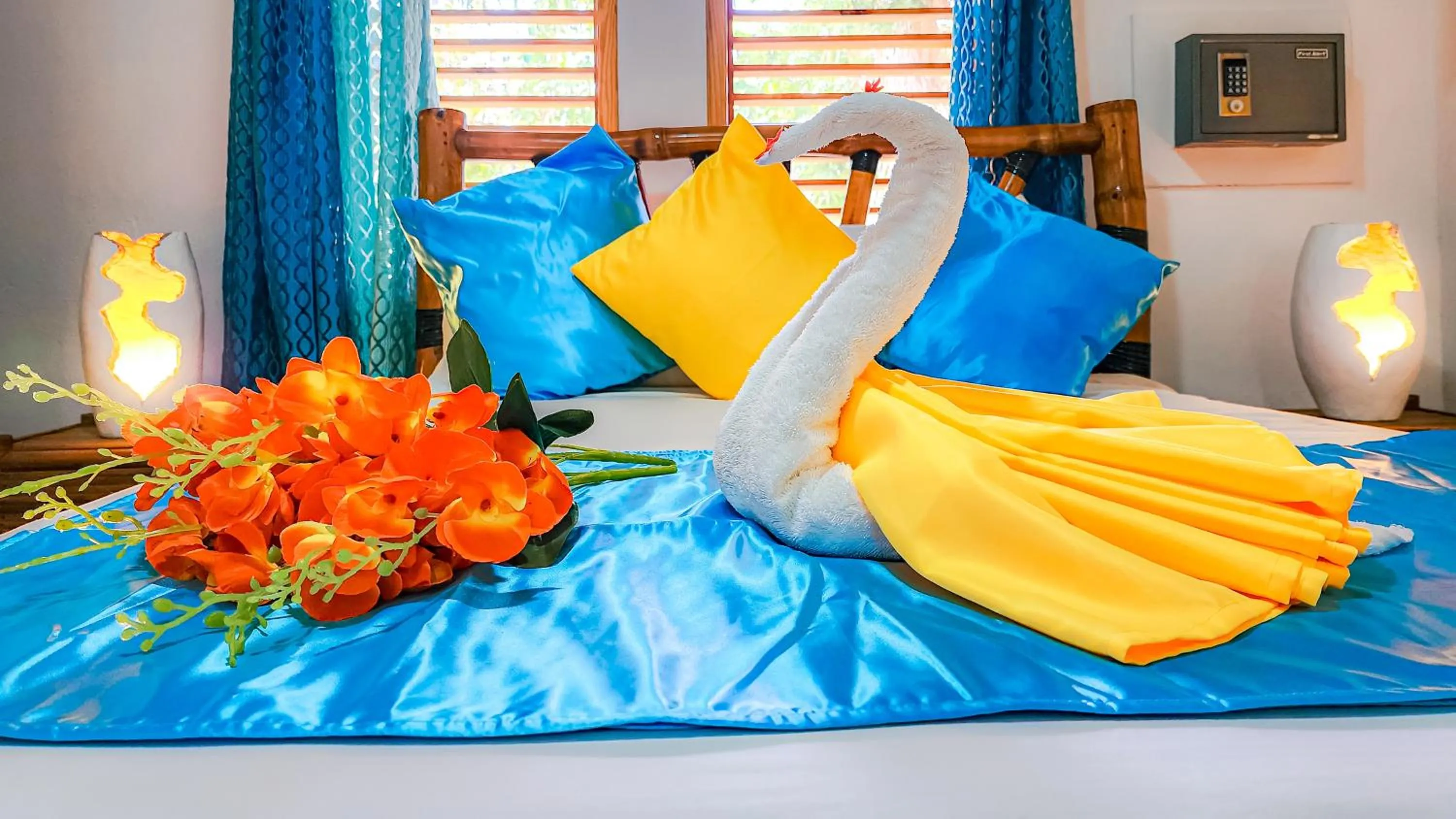 Bed in Paradiso del Caribe