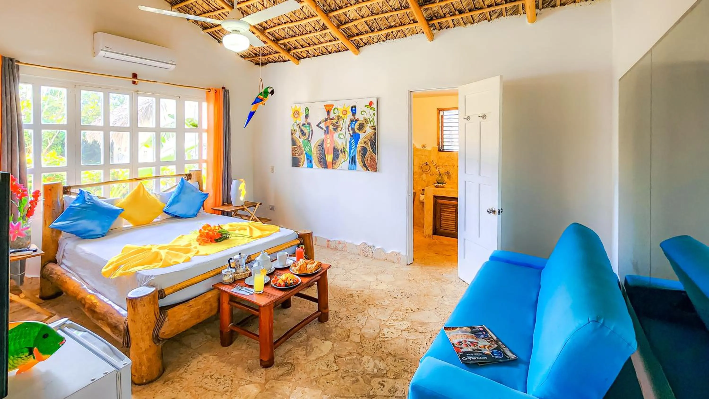 Bed in Paradiso del Caribe