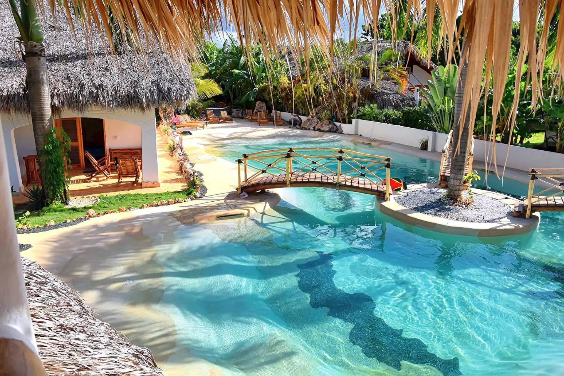 Aqua park in Paradiso del Caribe