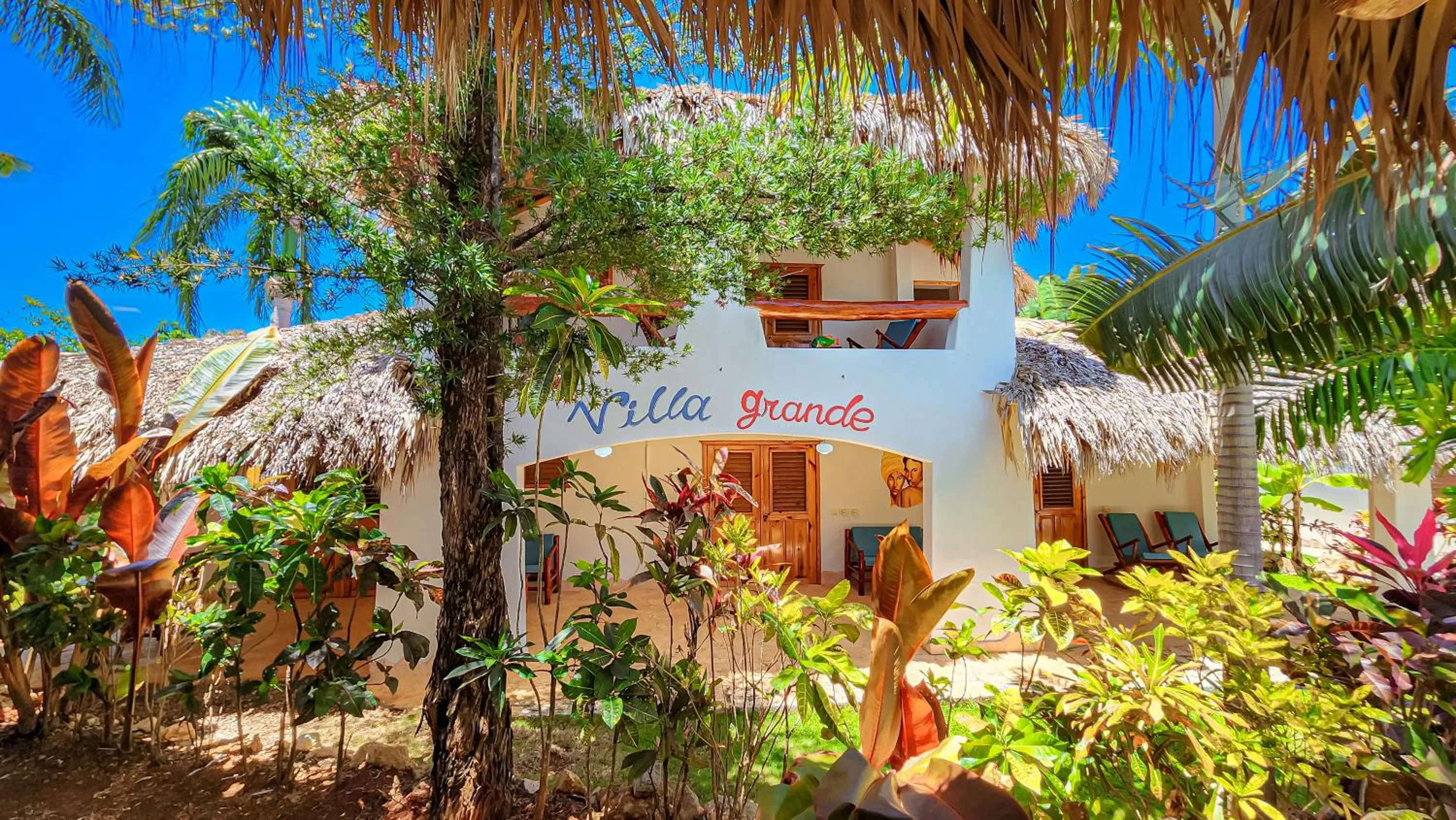 Garden view in Paradiso del Caribe