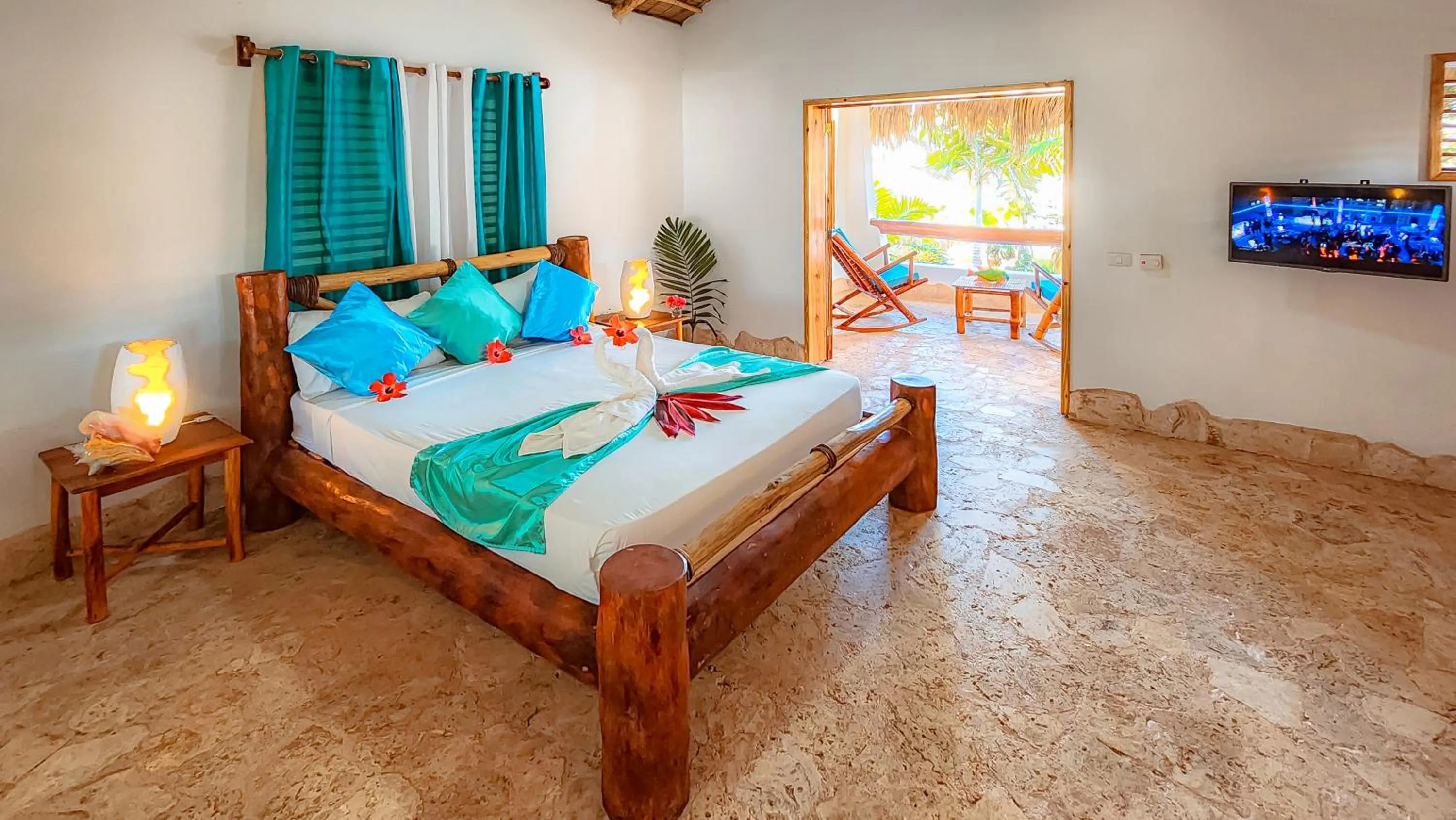Bed in Paradiso del Caribe