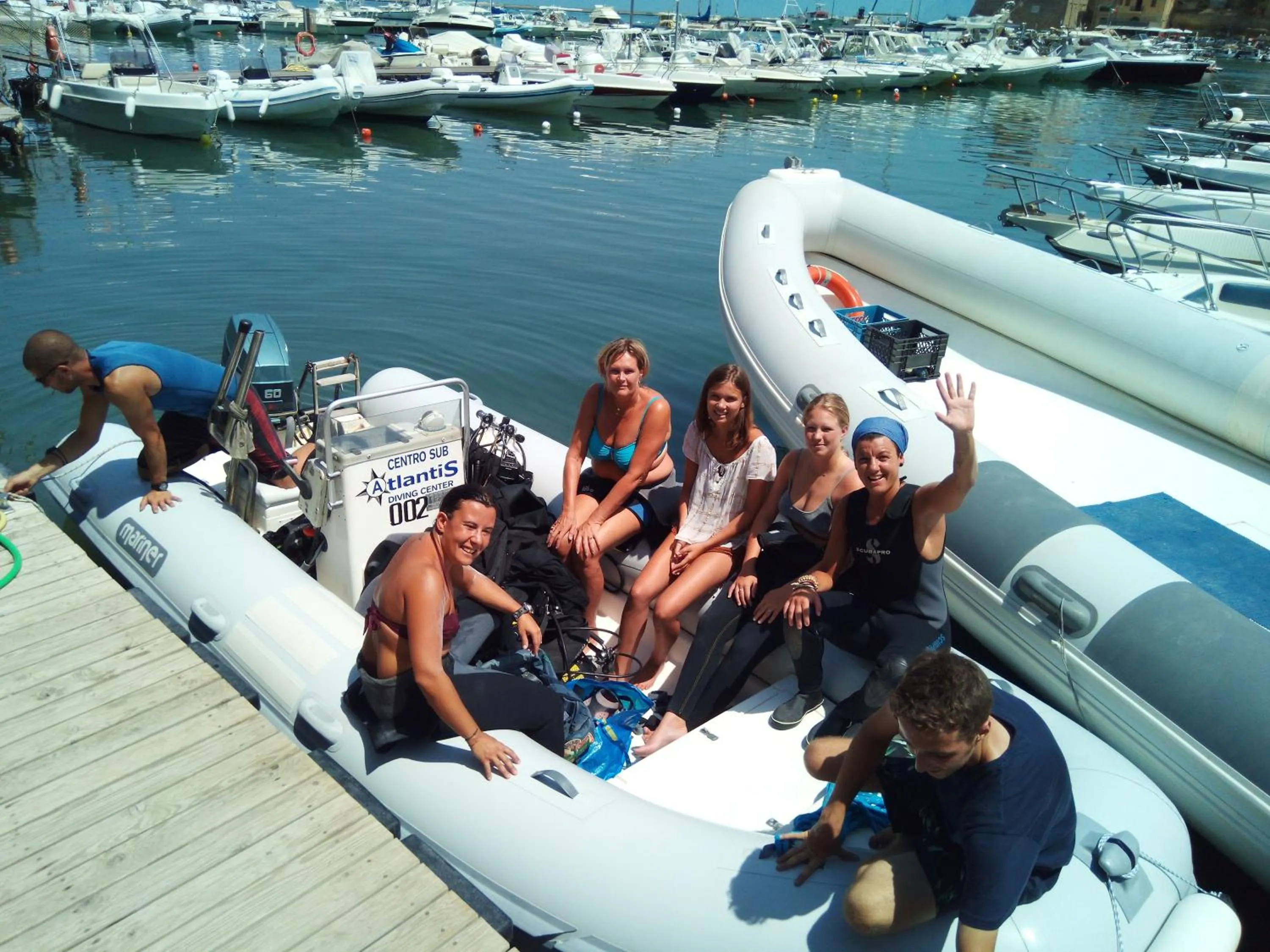 Diving in B&B Garibaldi