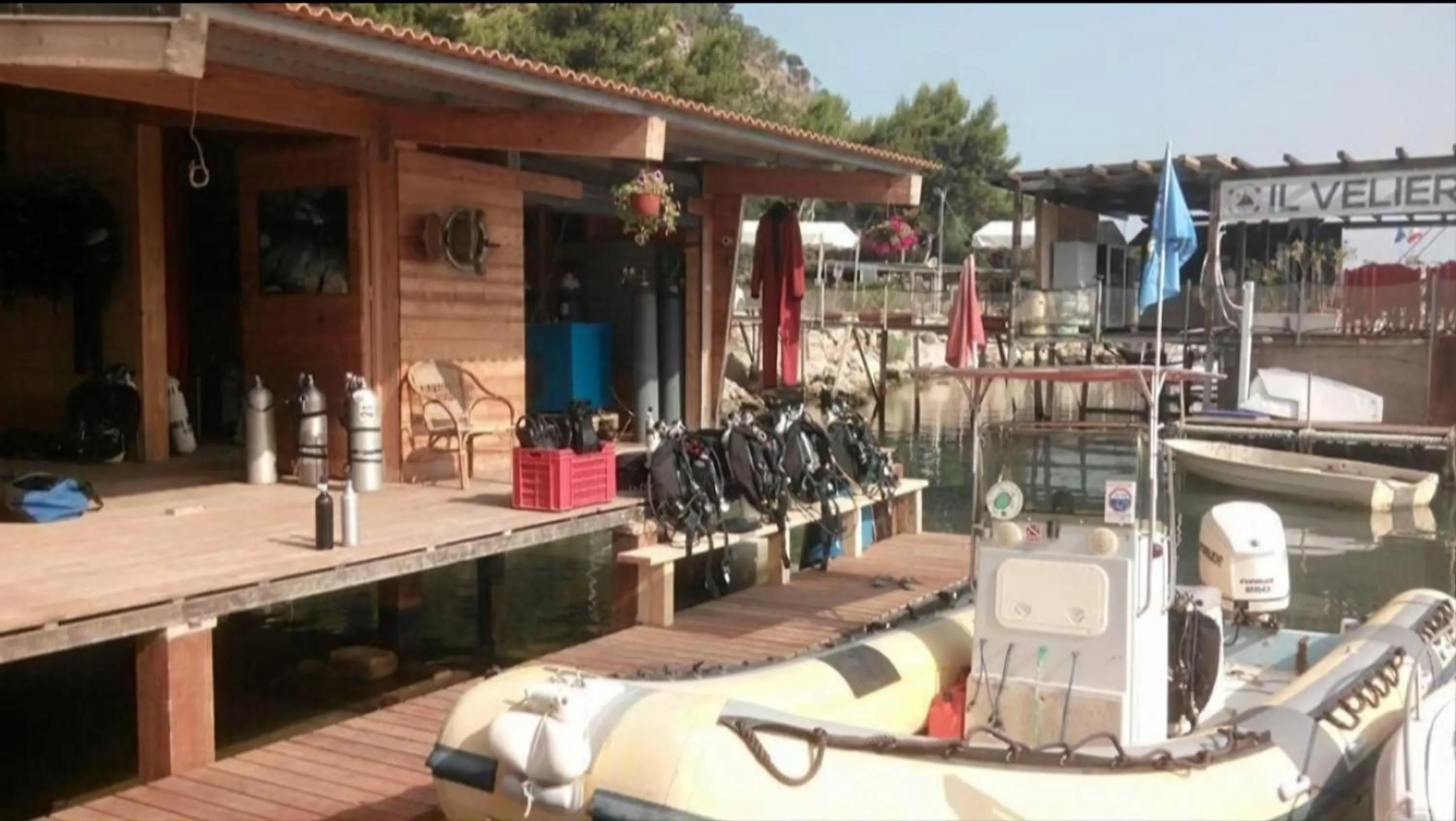 Diving in B&B Garibaldi