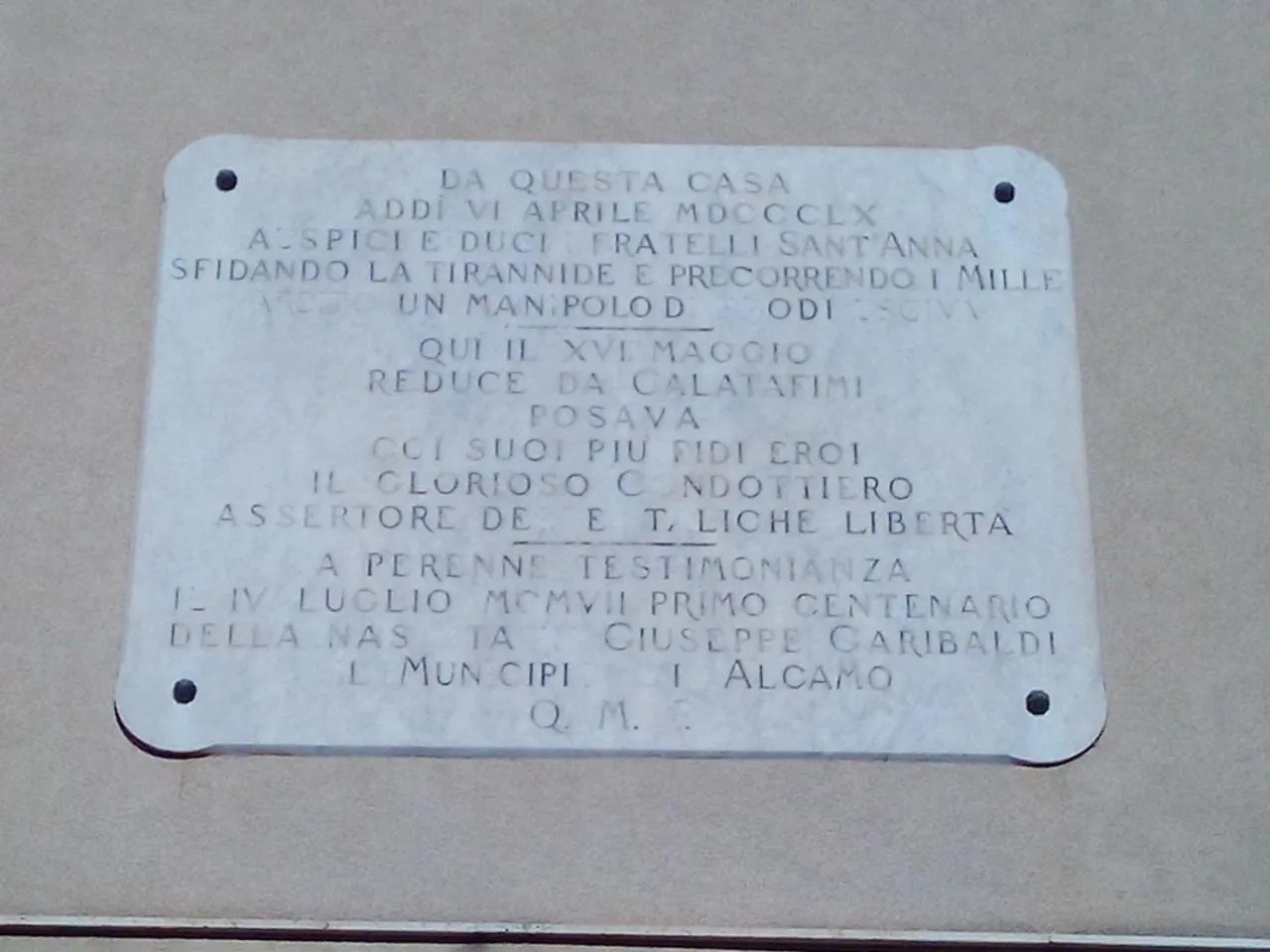 Property building in B&B Garibaldi